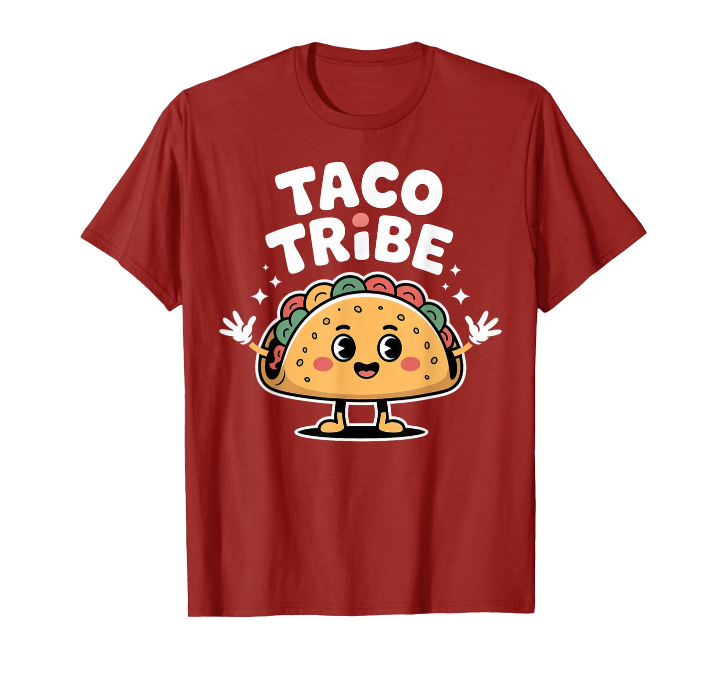 Taco Tribe Playful Cartoon Tacos T-Shirt