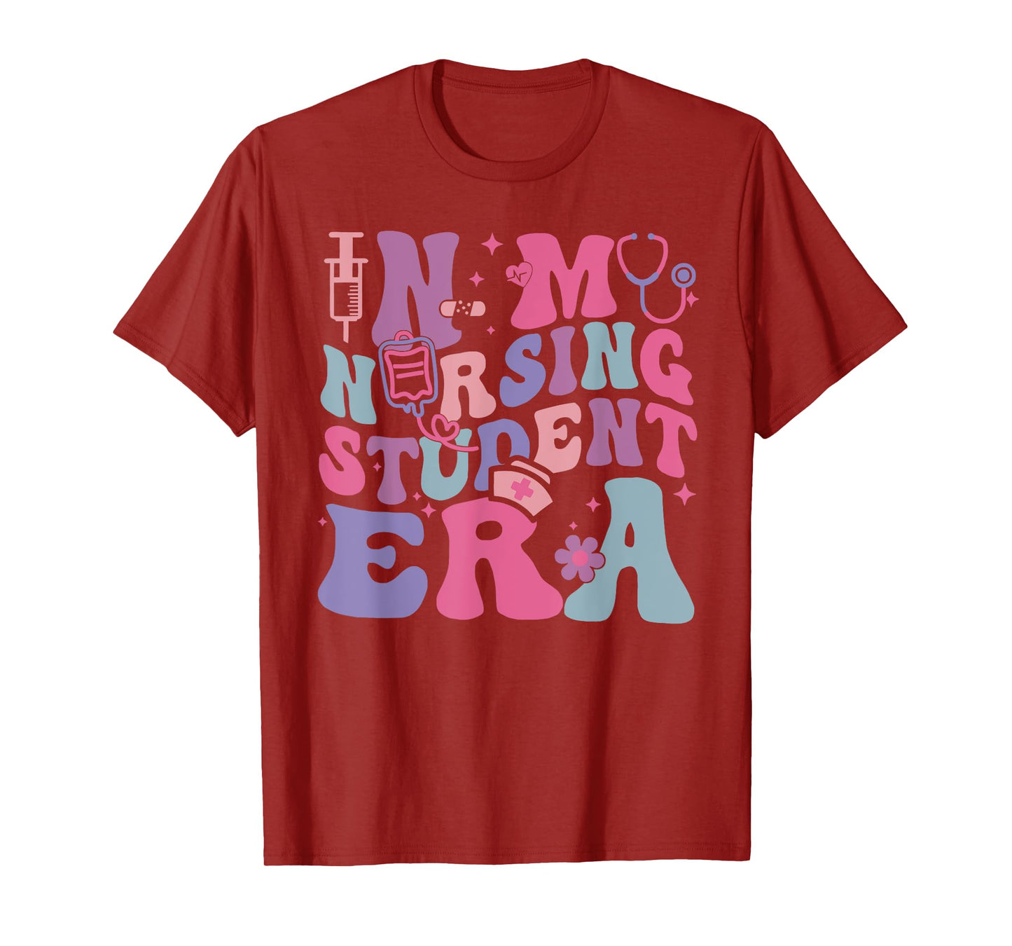 In My Nursing Student Era Nurse Back To School First Day T-Shirt