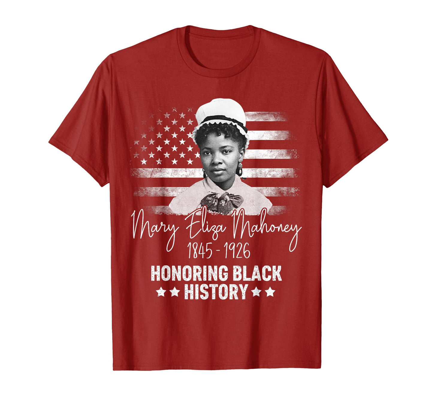 1st African American Nurse Black History Women Mary Mahoney T-Shirt