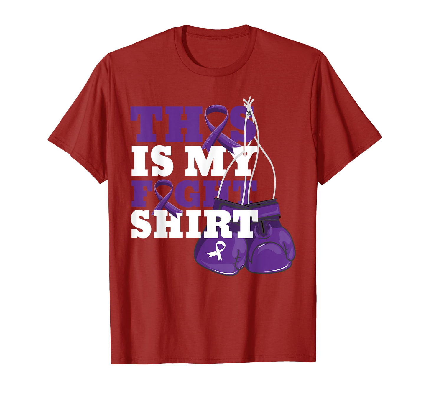 This Is My Fight Shirt Crohn's disease Fighter Support T-Shirt