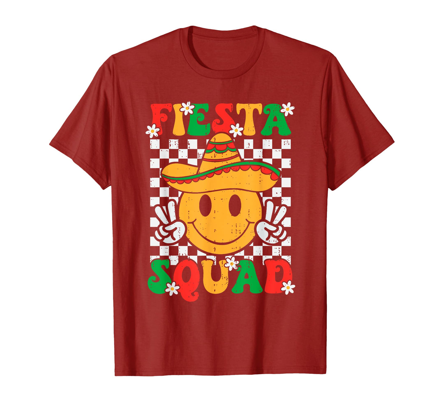 Team Sombrero Cinco De Mayo Mexican Party Boys Girls Kids T-Shirt