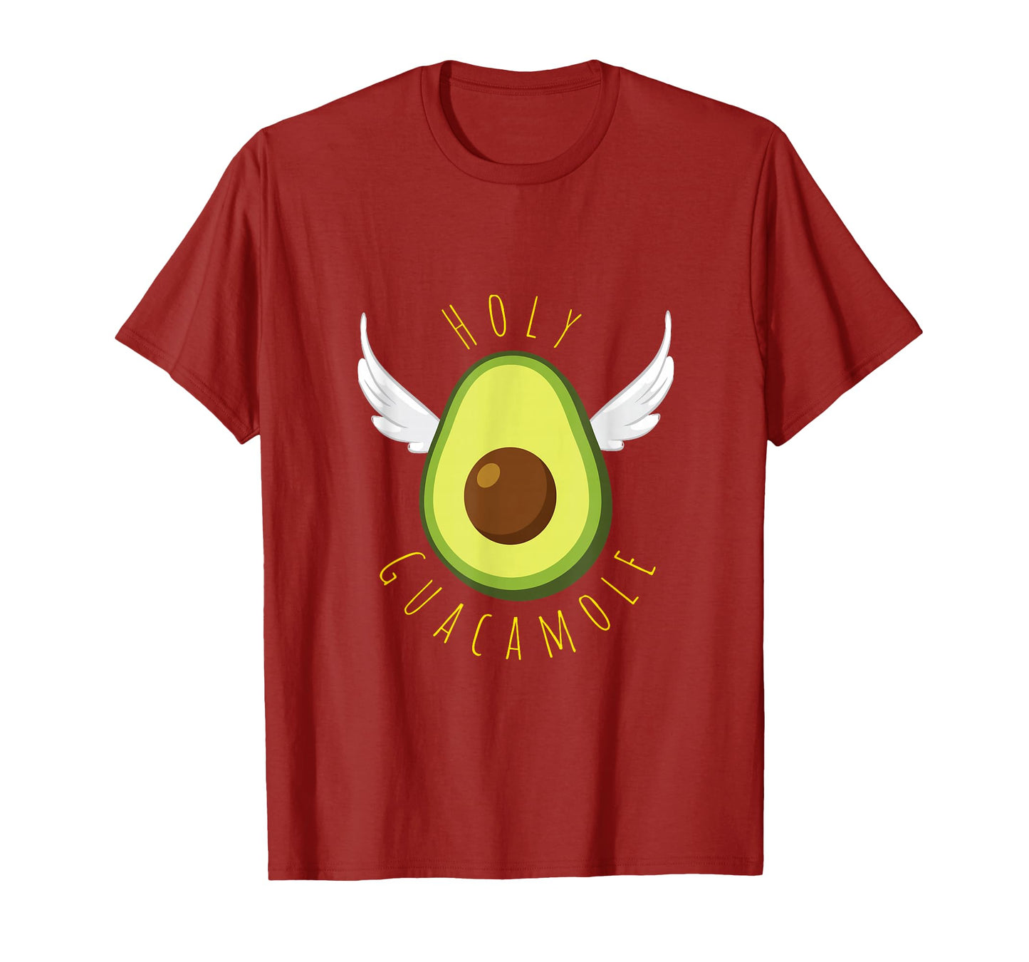 Avocado Dress Angel TShirt Funny Holy Guacamole Pun Tee T-Shirt