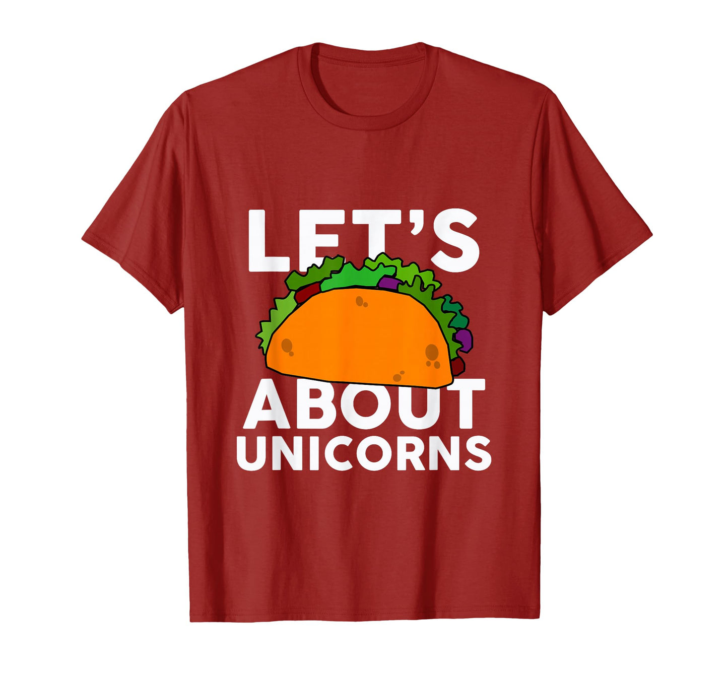Let's Taco About Unicorns T-Shirt Halloween Costume Shirt T-Shirt