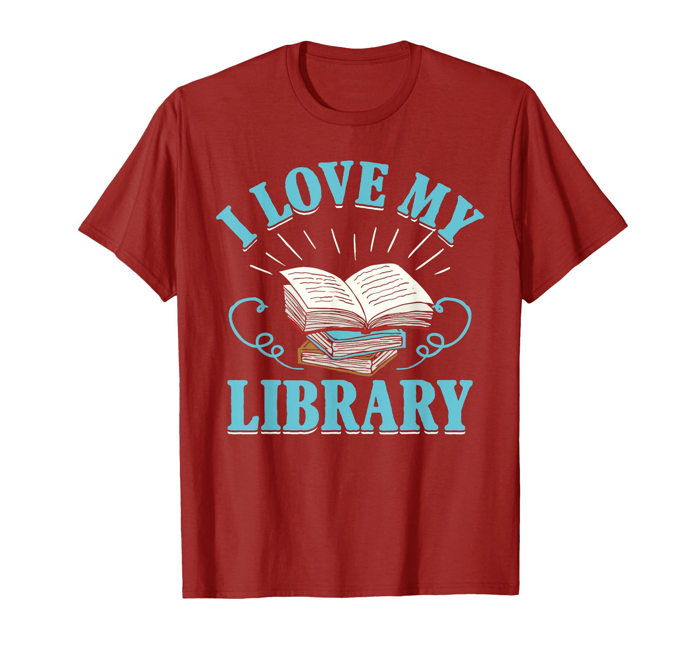 I Love My Library I Librarian T-Shirt