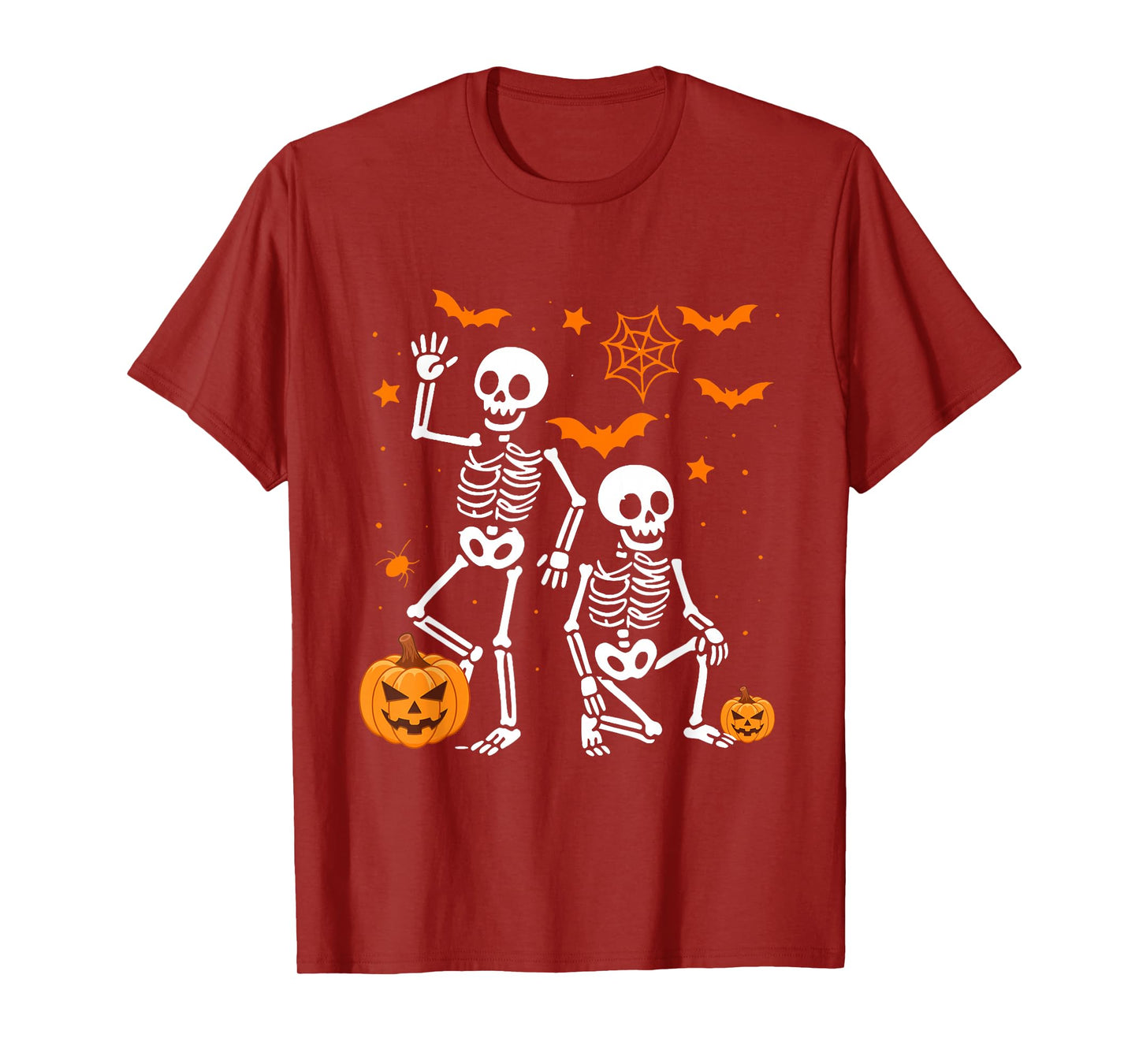 Dancing Skeletons Halloween Spooky Scary T-Shirt