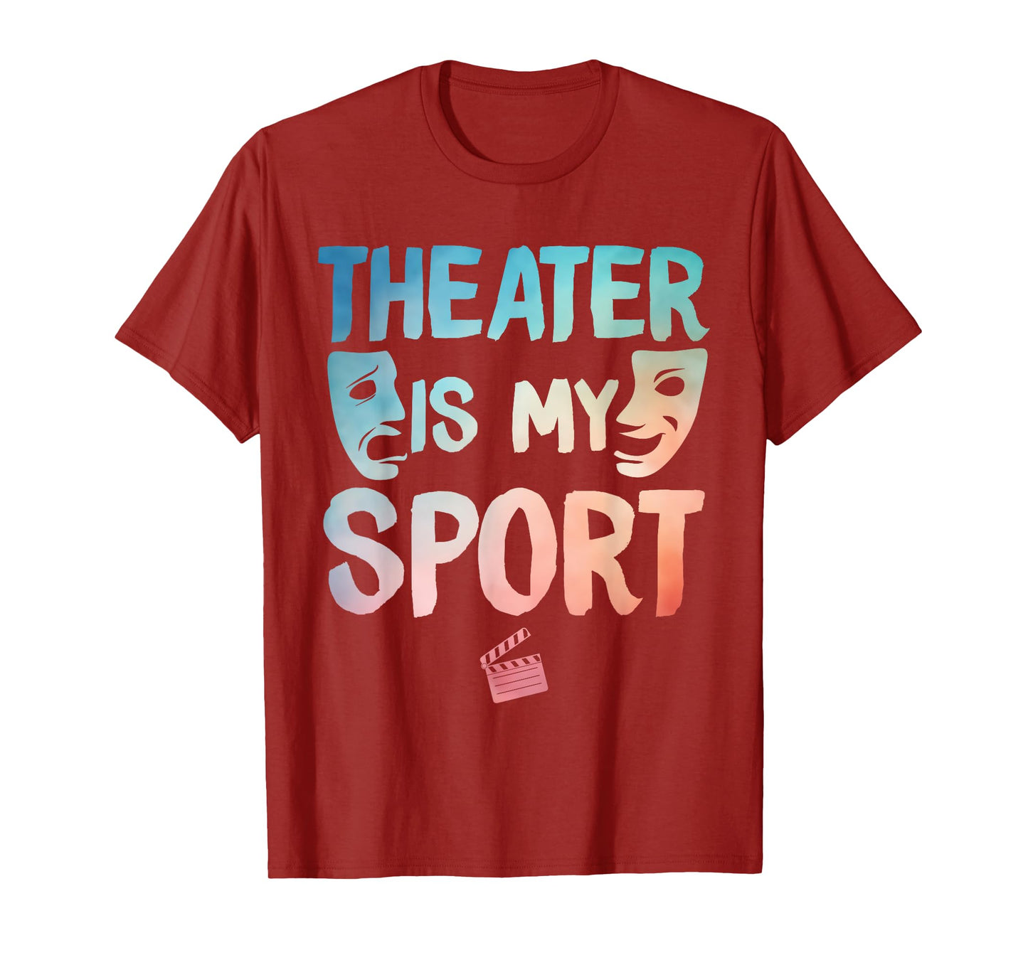 Theater Art For Men Women Drama Actor Musical Theatre Lover T-Shirt