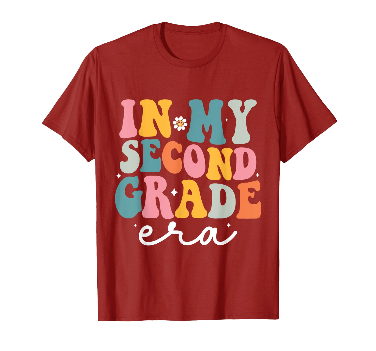 In My Second Grade Era Kid Back To School 2nd Grade Teacher T-Shirt