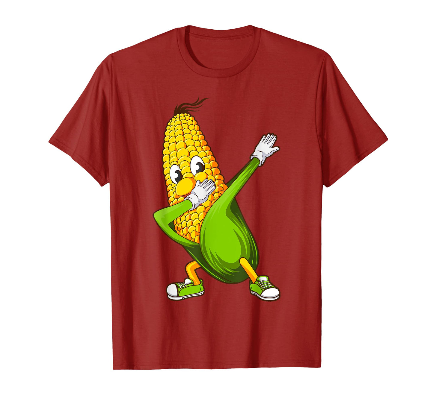 Funny Dabbing Corn Gift | Cute Dancing Farmers Men Women T-Shirt