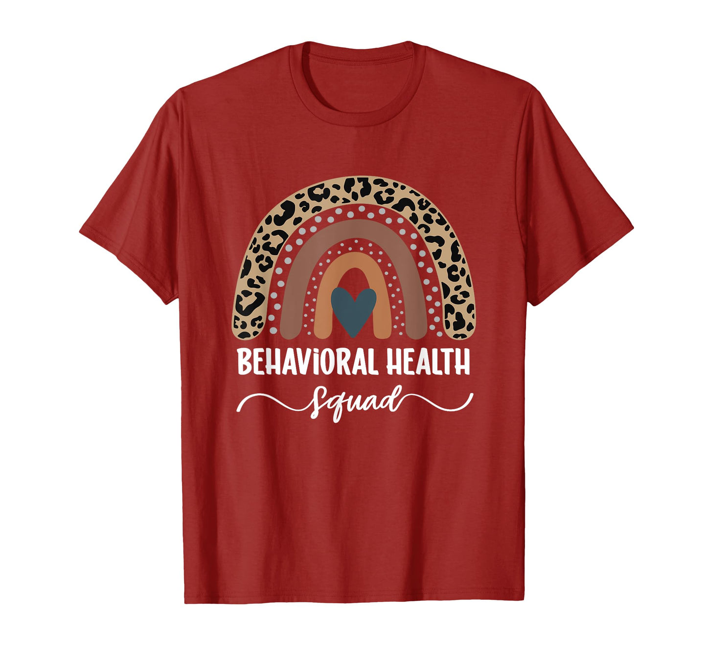 Behavioral Health Squad, Rainbow Behavioral Health Nurse T-Shirt