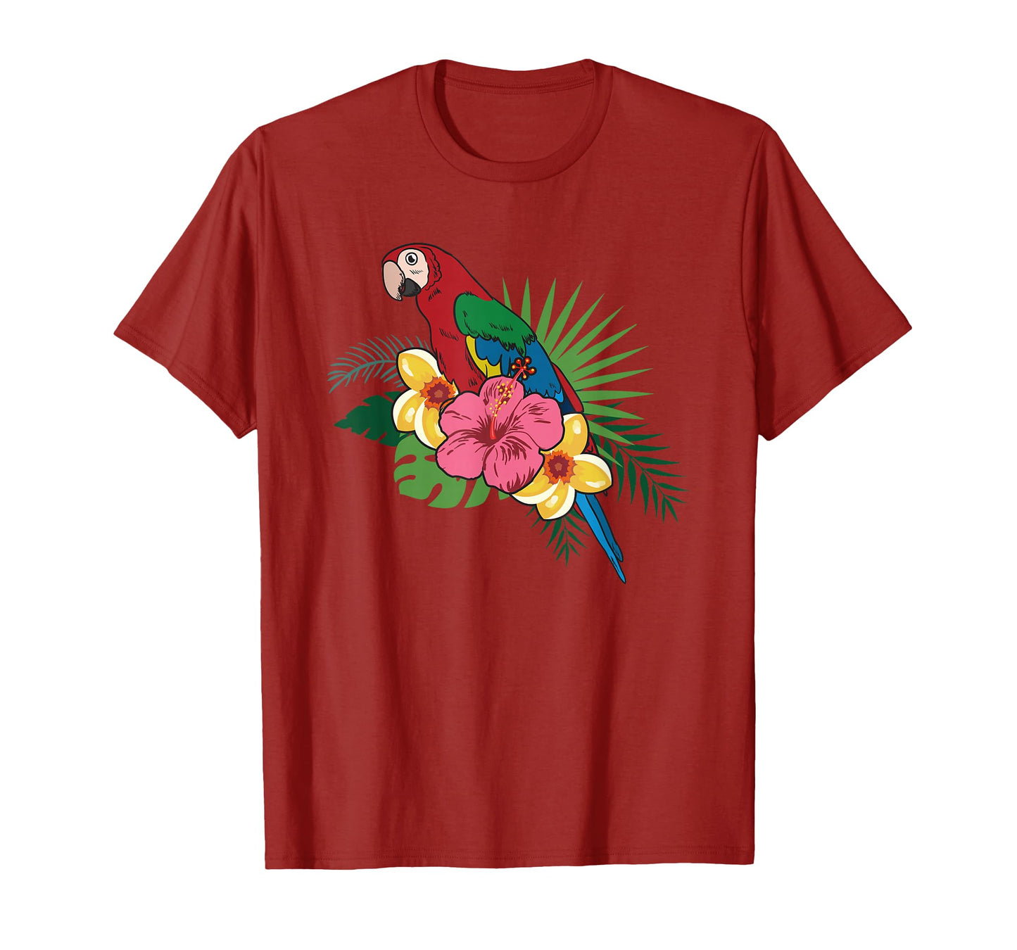 Vintage Aloha Hawaiian Parrot Shirt - Macaw T-shirt T-Shirt