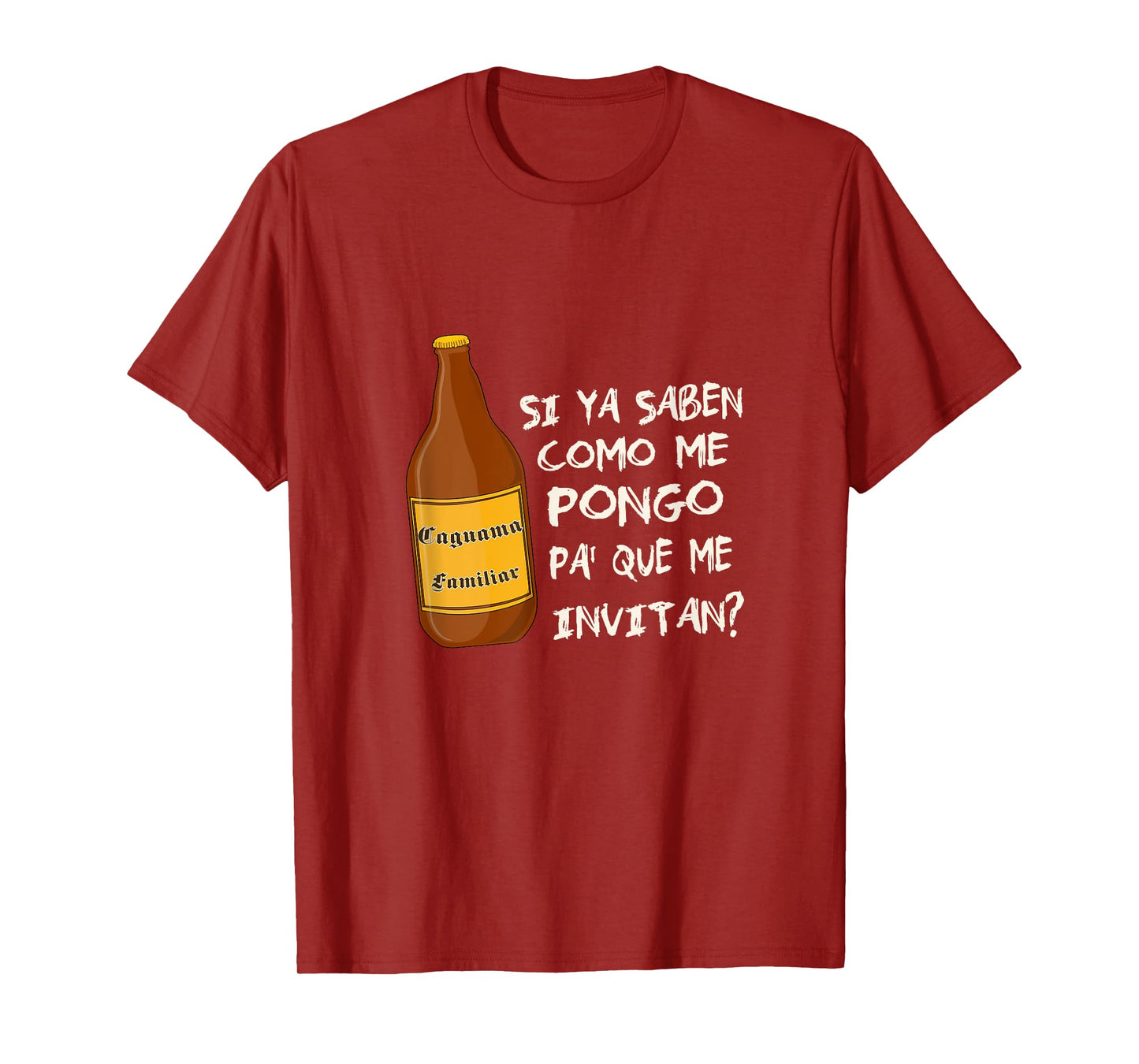 Si Ya Saben Como Me Pongo Camisa Dia de Padre Regalo Espanol T-Shirt