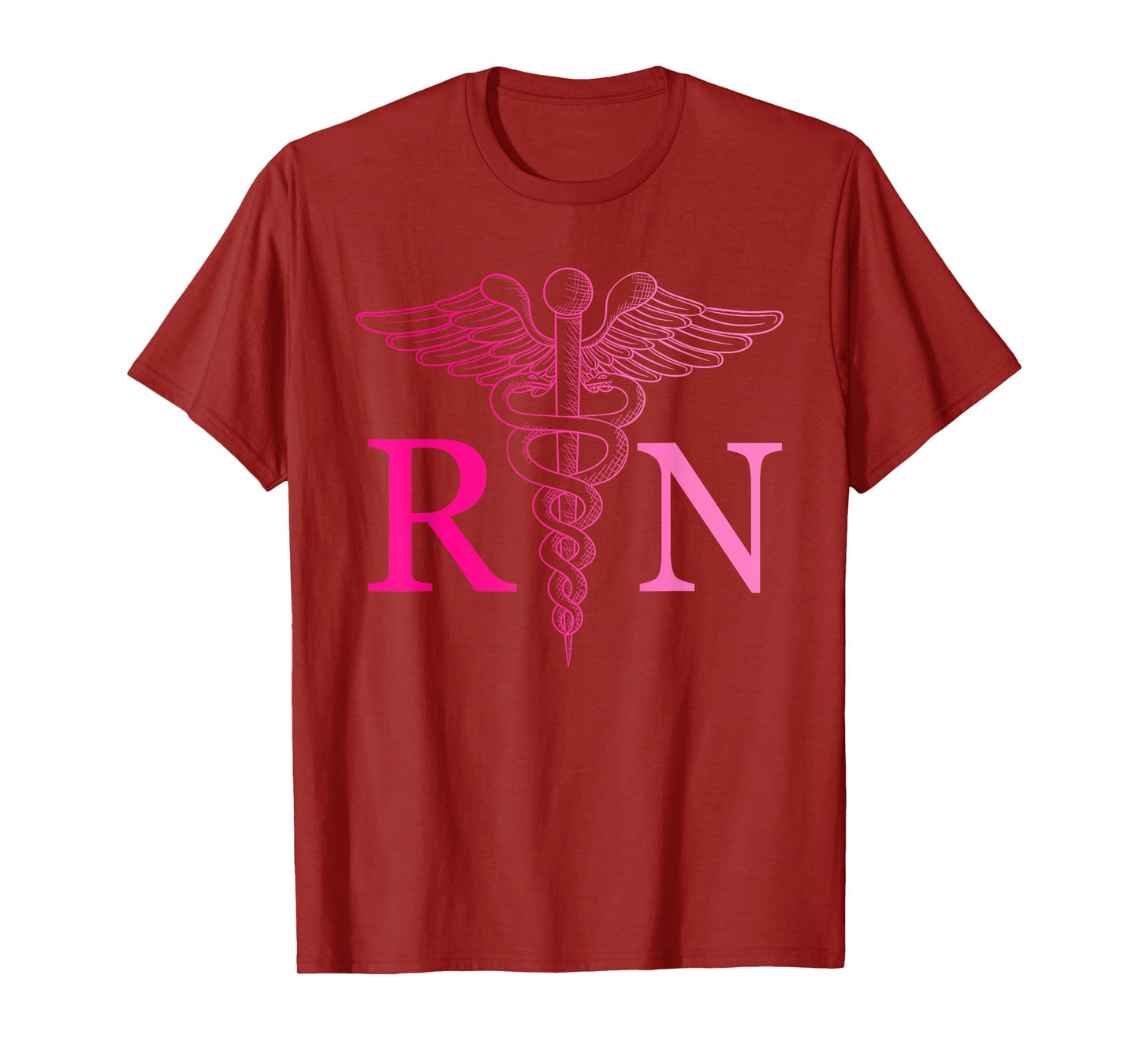 Registered Nurse Appreciation Pink RN Nursing Tie Dye Nurse T-Shirt