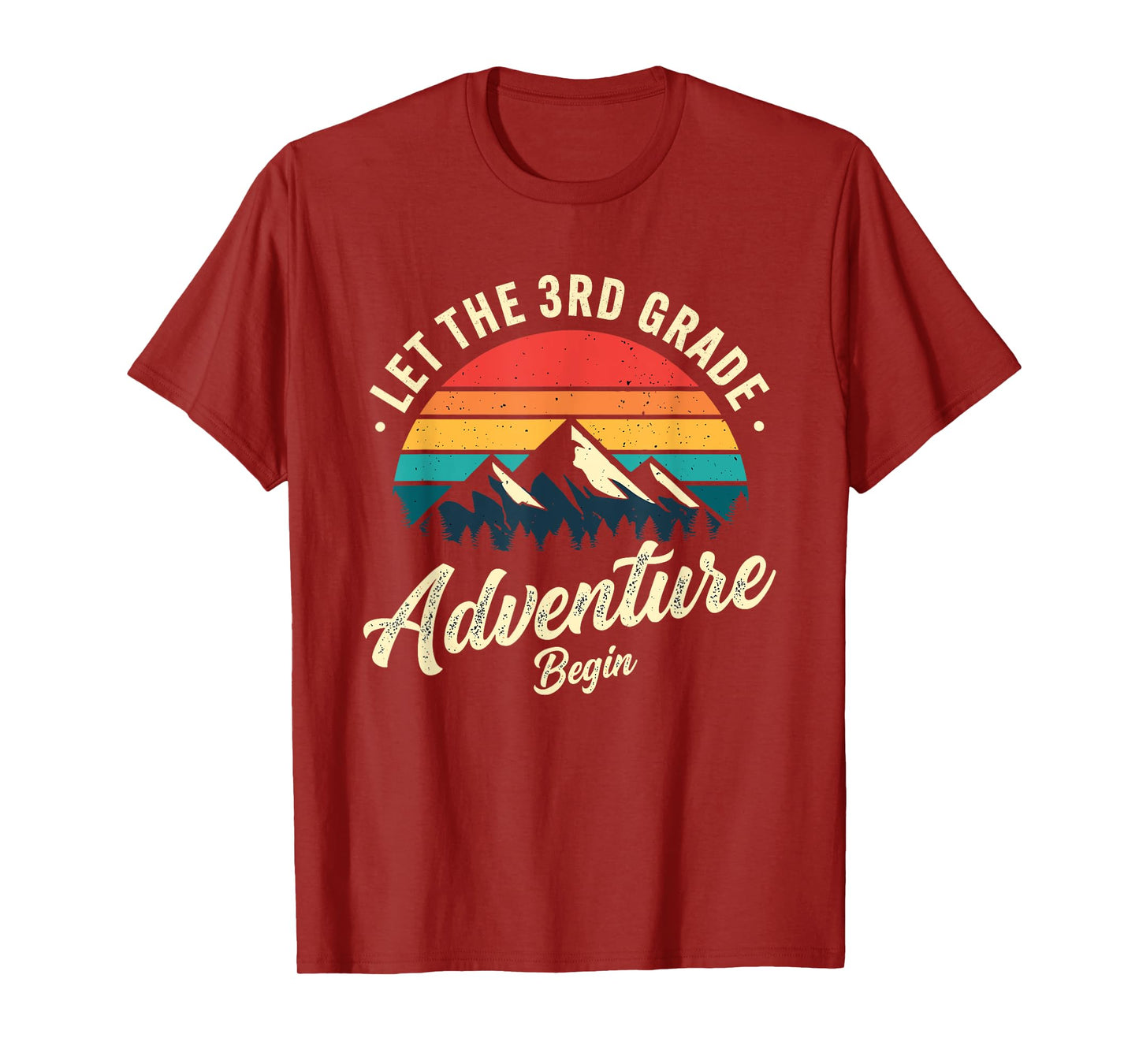 Let the 3rd Grade Adventure Begin First Grade Teacher T-Shirt