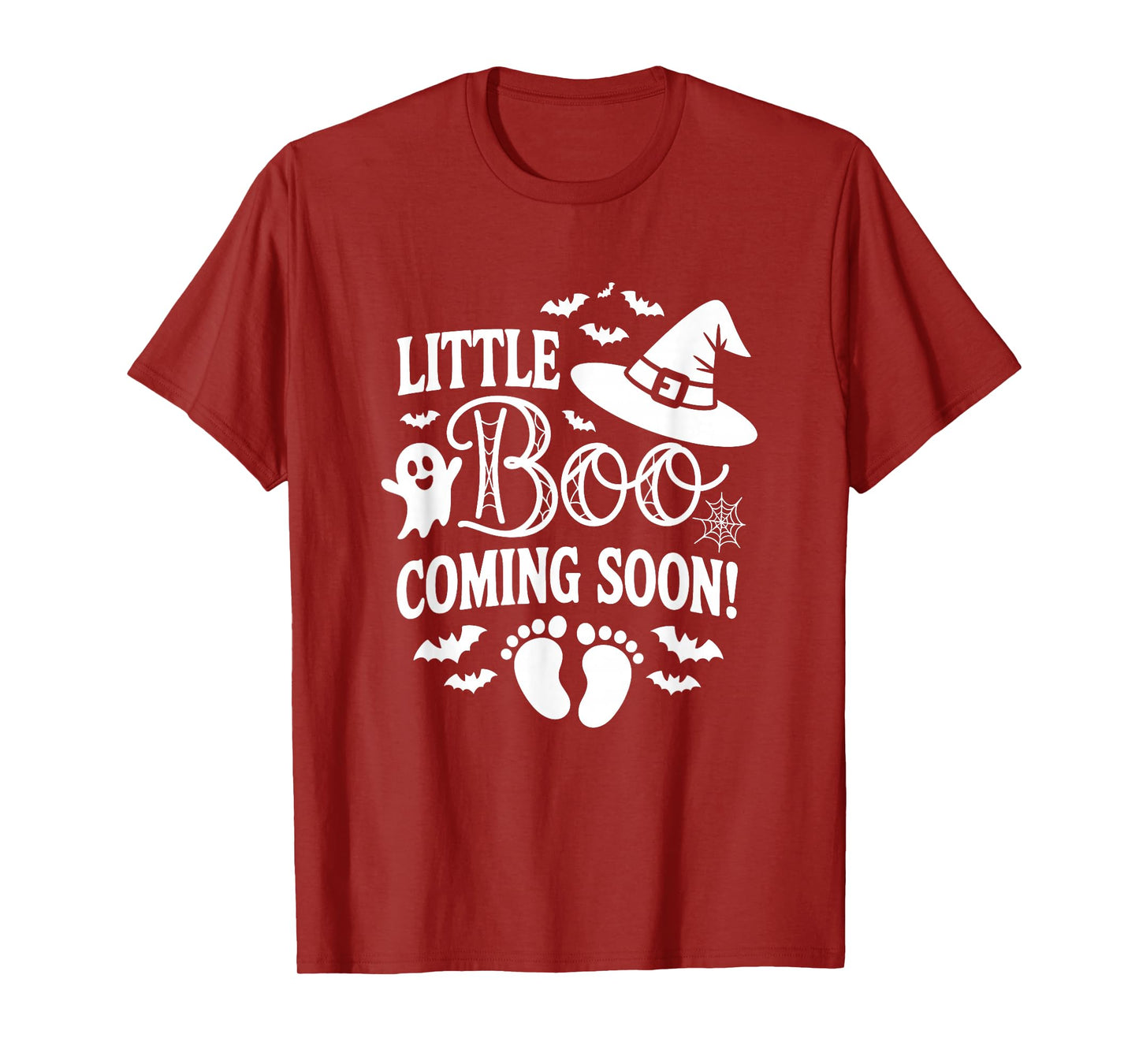 Pregnancy Announcement Halloween Spooky Baby Reveal T-Shirt