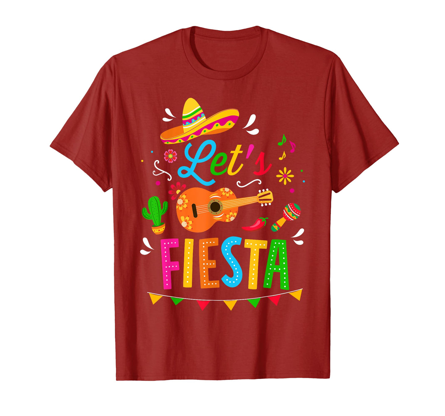 Let's fiesta for funny Cinco de Mayo costume party T-Shirt