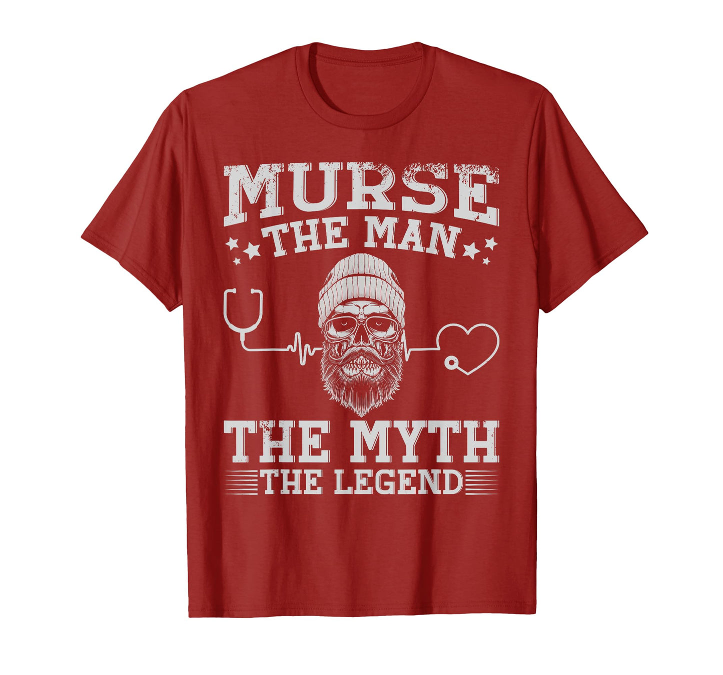 Mens The Men The Myth The Legend Male Nurse T-Shirt
