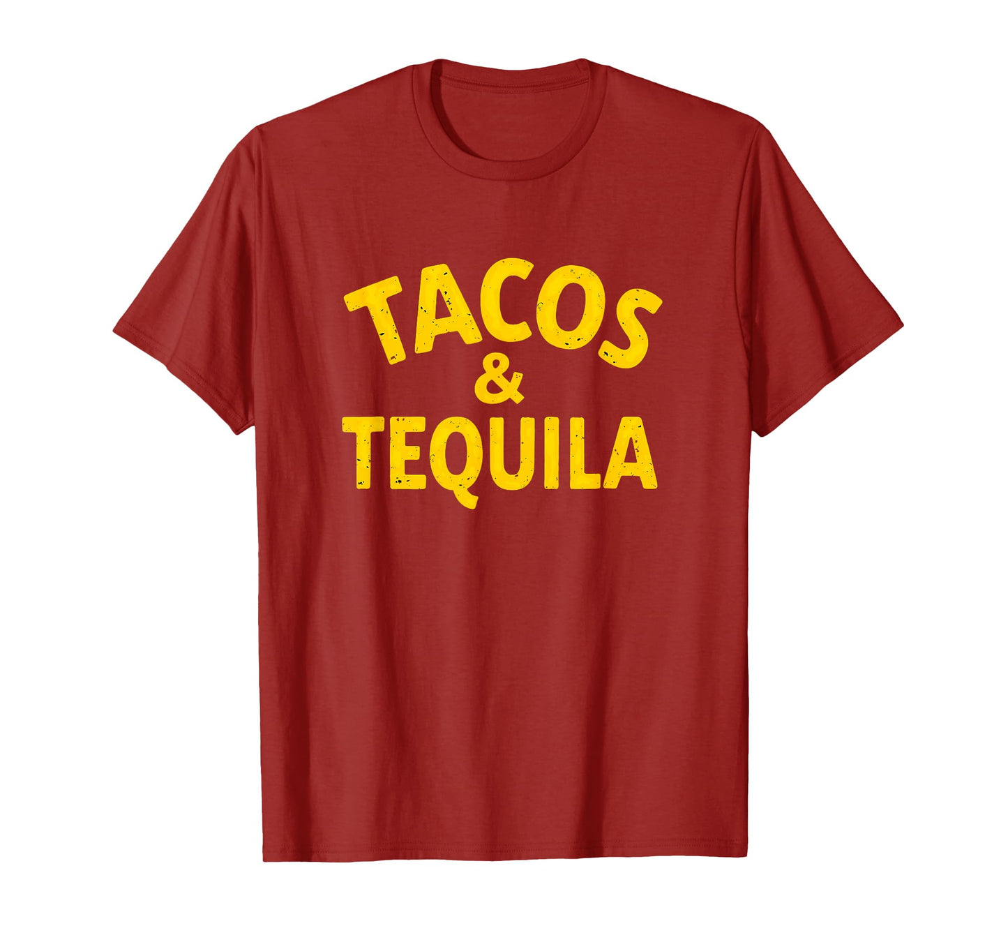 Vintage Mexican Fiesta Tacos & Tequila Drinking T-Shirt