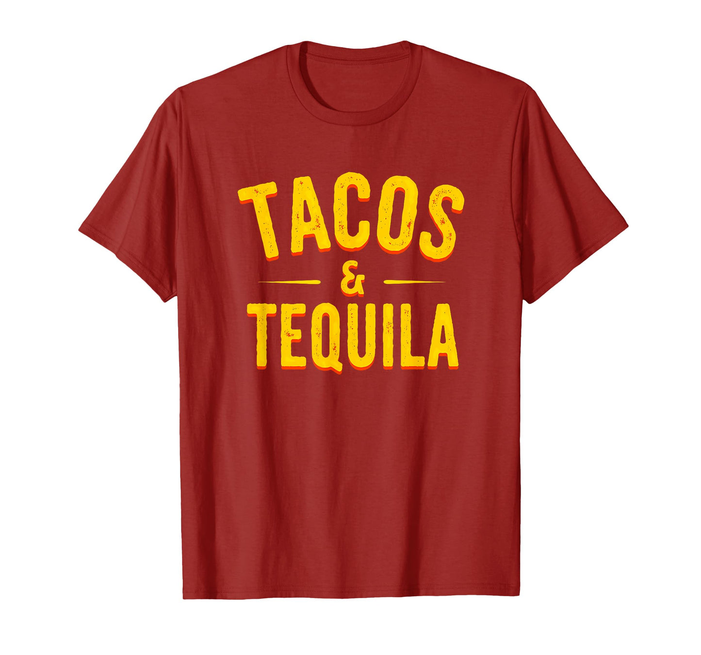Vintage Mexican Fiesta Tacos & Tequila Drinking T-Shirt