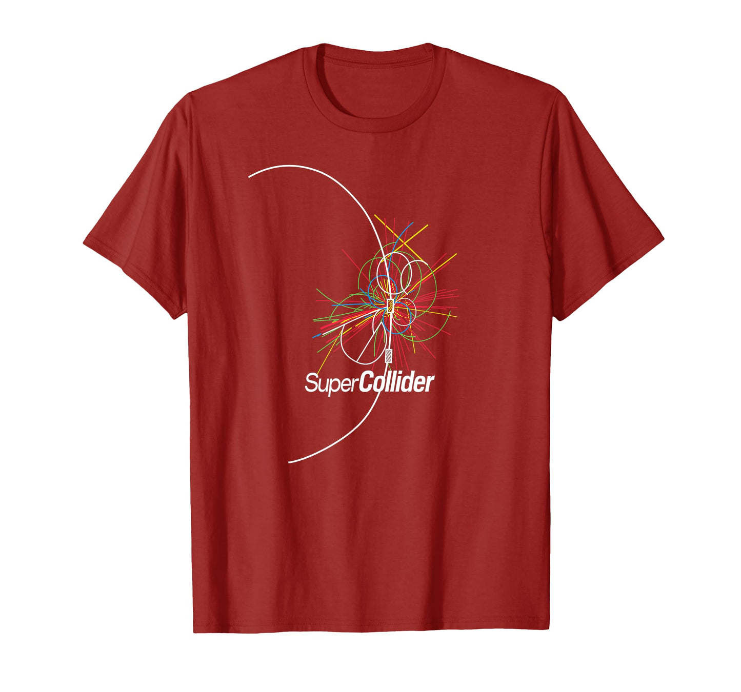 CERN Fermilab Supercollider Vintage Particle Accelerator T-Shirt
