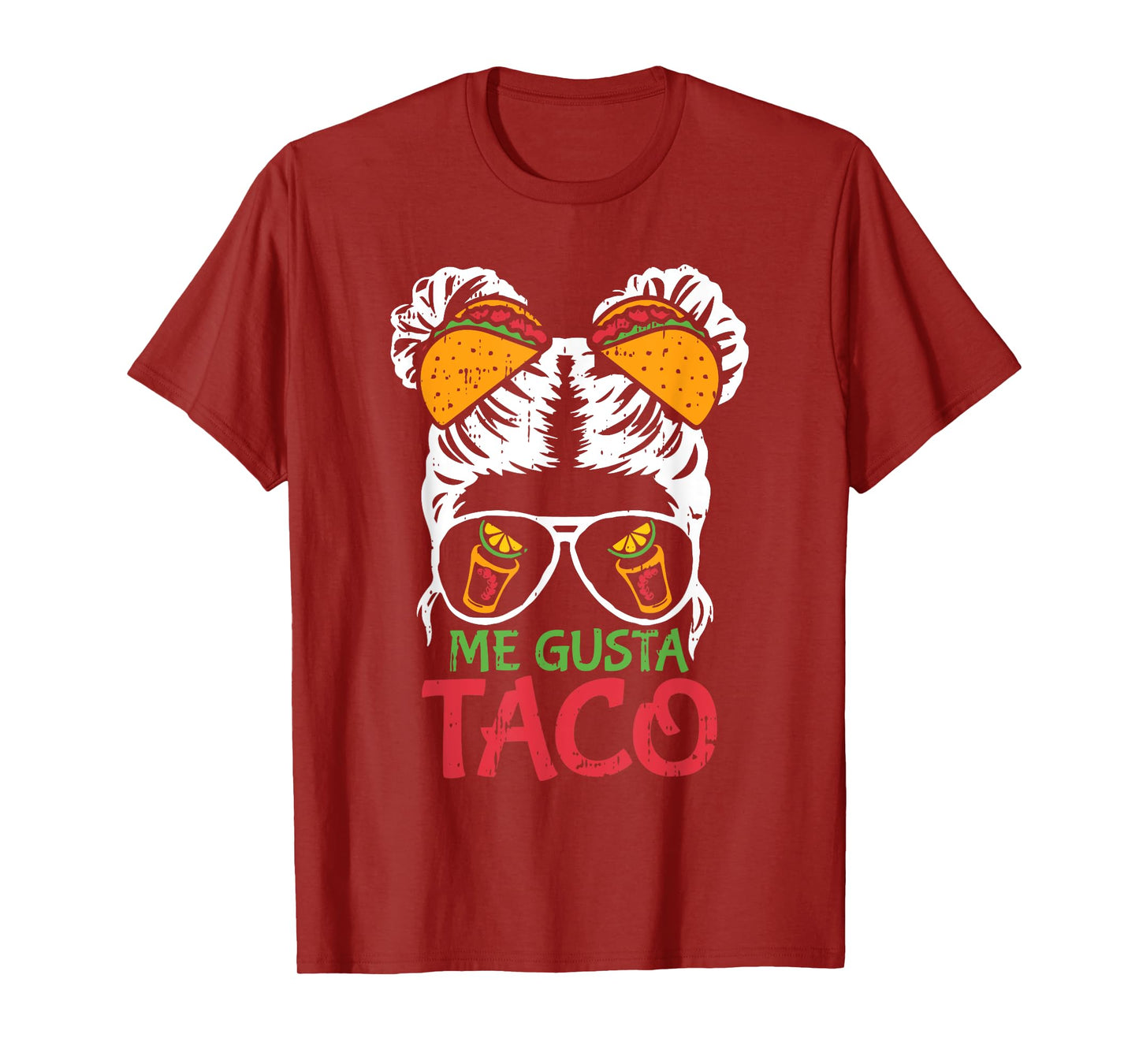 Me Gusta Taco Cinco De Mayo Funny Mexican Fiesta Women T-Shirt