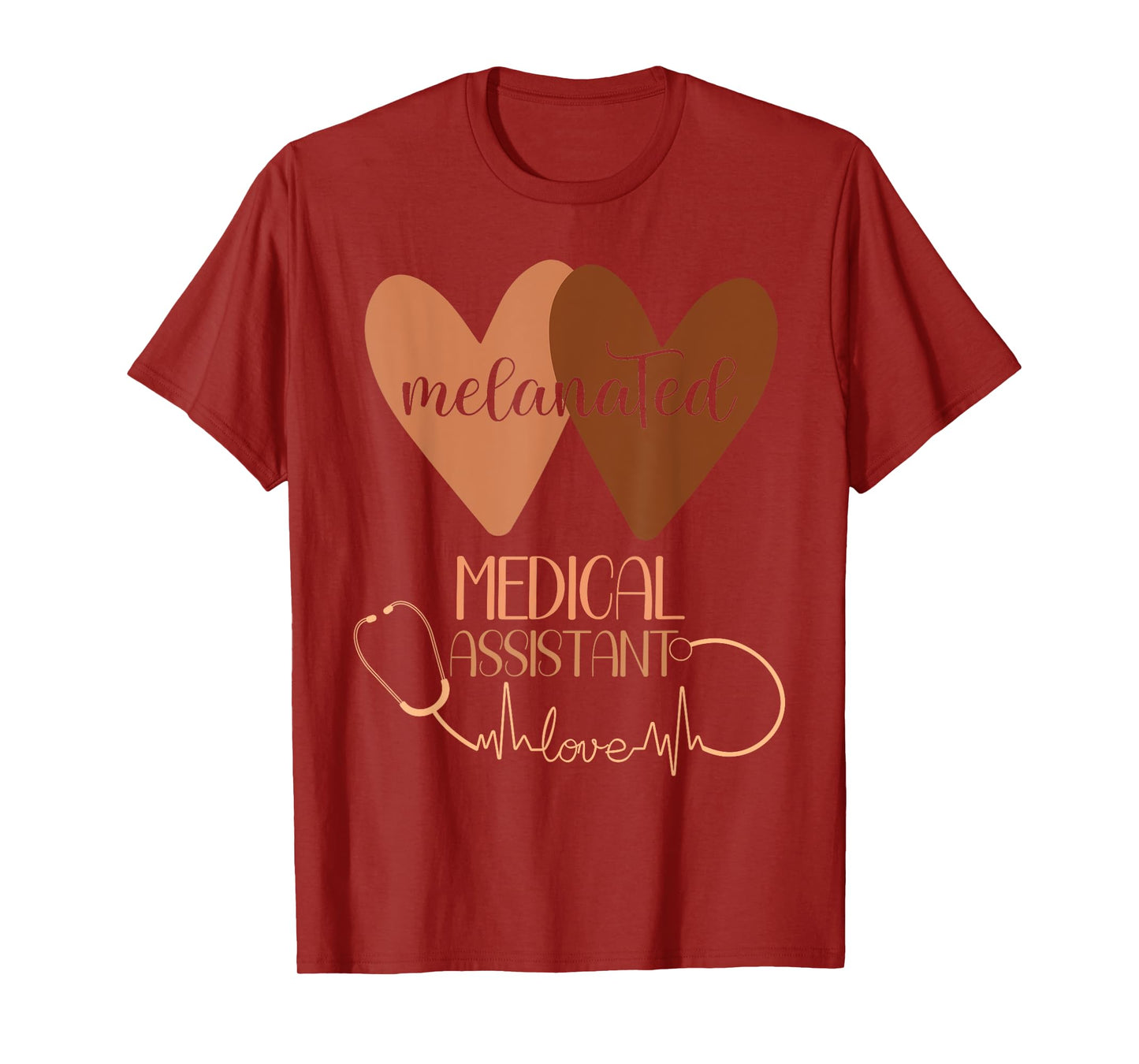 Medical Assistant Black History Month Women Afro American T-Shirt