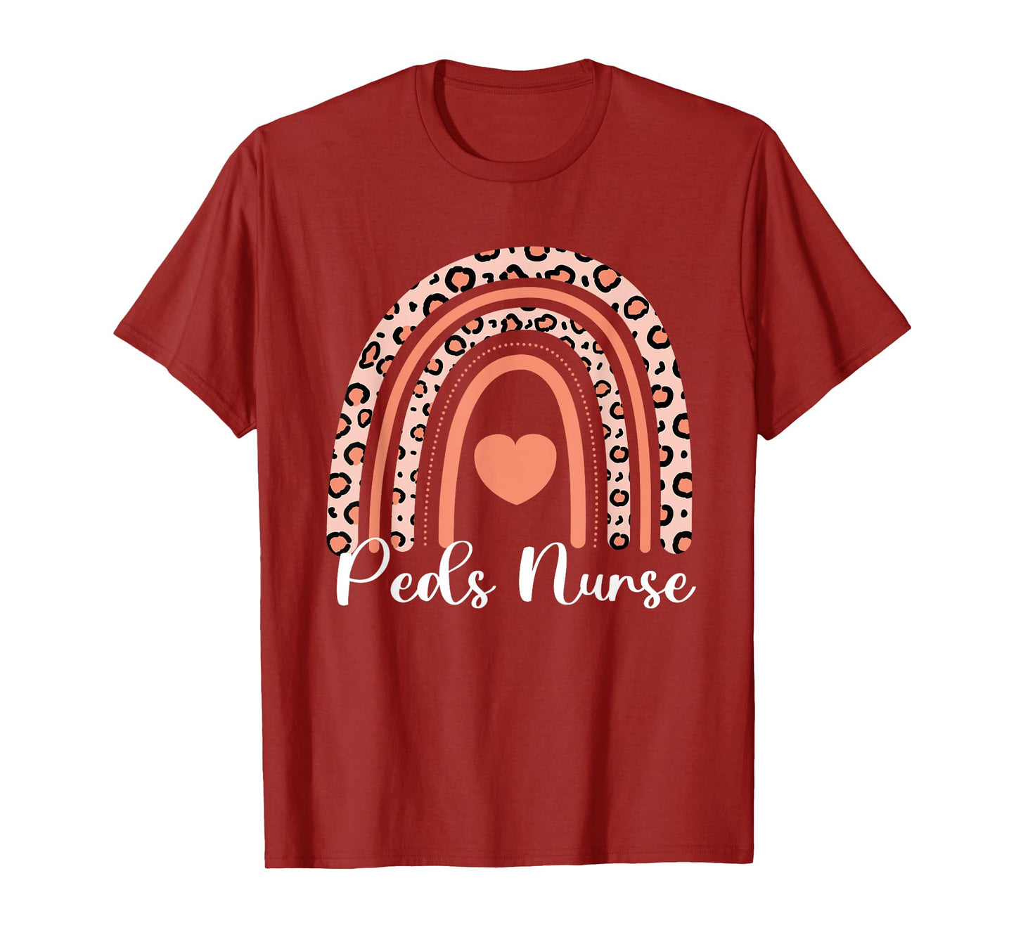 Pediatric Nurse PEDS Nursing Appreciation Pediatric Rainbow T-Shirt
