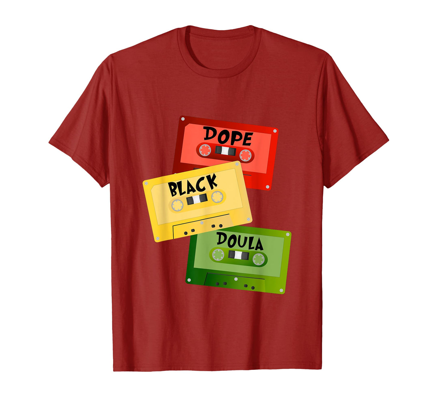 Dope Black Doula Black History Month Black Birth Matters T-Shirt