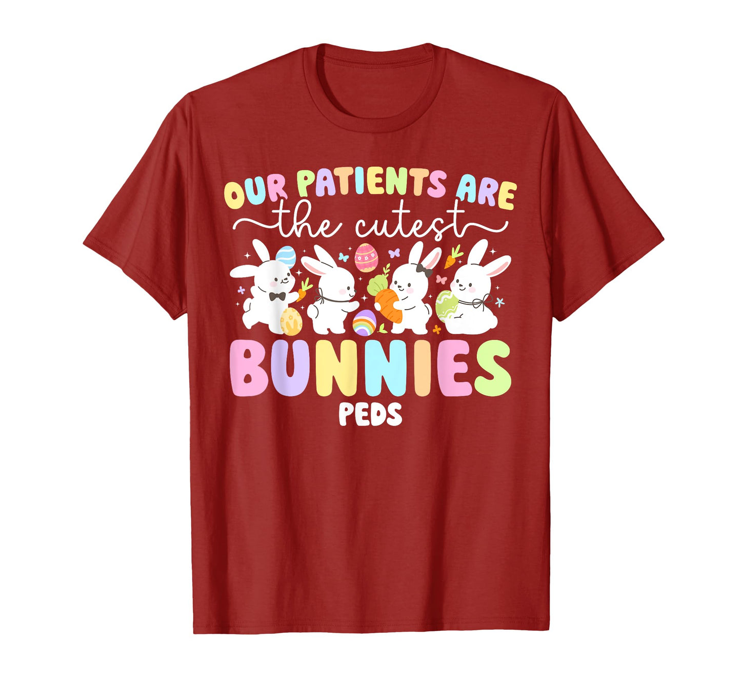 Peds Easter Bunny Pediatric Nurse Easter Day Peds Nurse T-Shirt