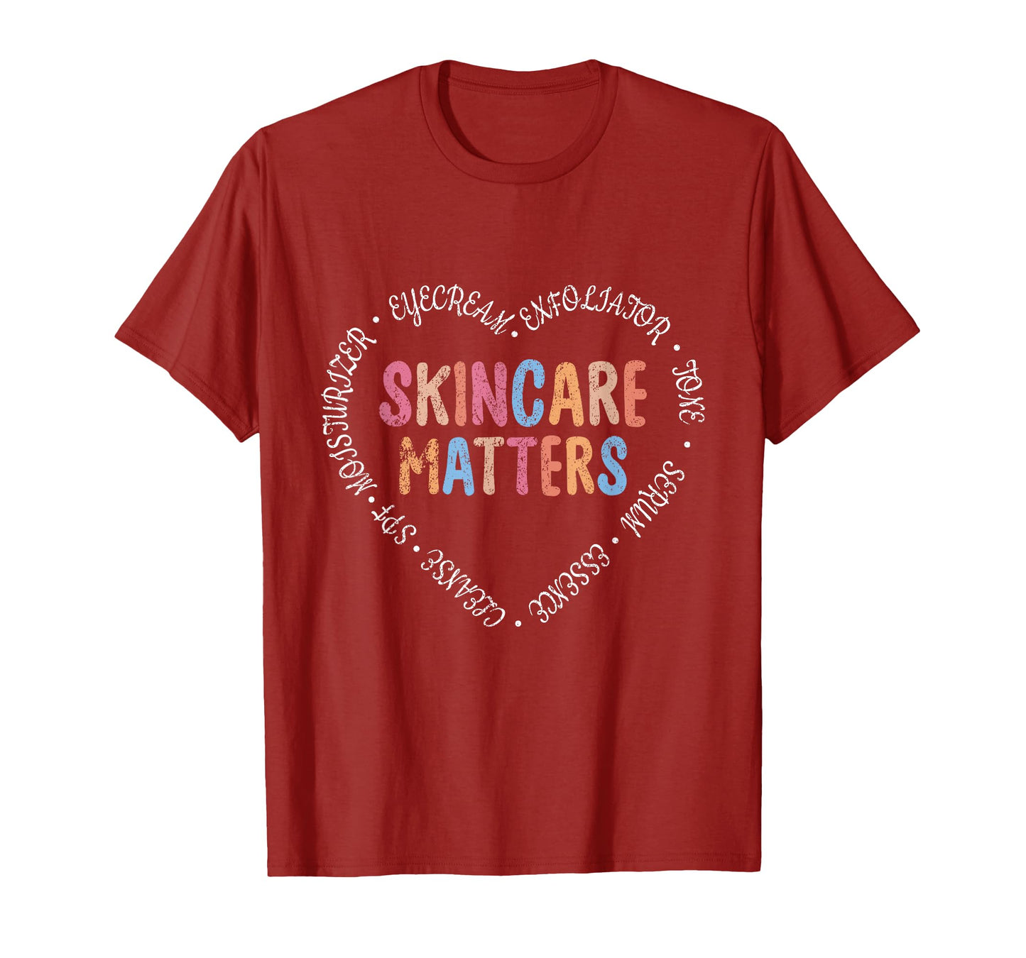 Vintage Skincare Matters Skin Esthetician Retro Skincare T-Shirt