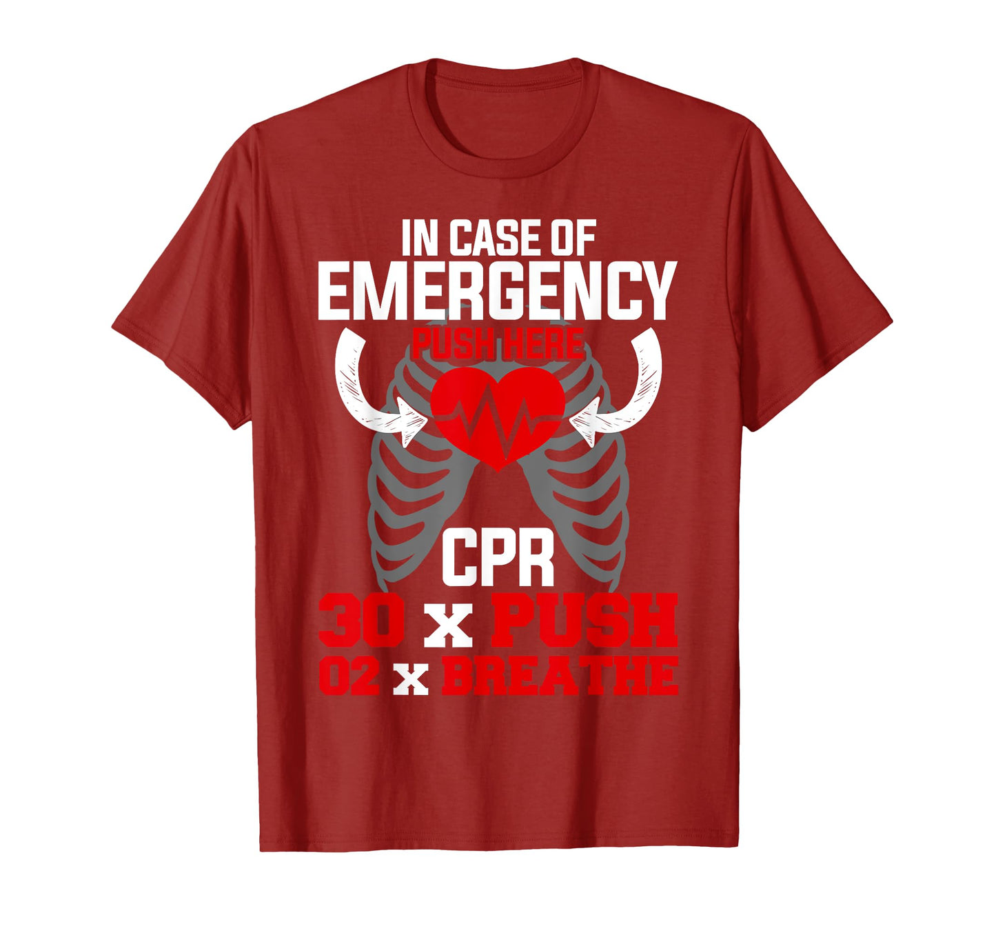 Funny CPR Instructor First Aid for Nurses CPR Instructor T-Shirt