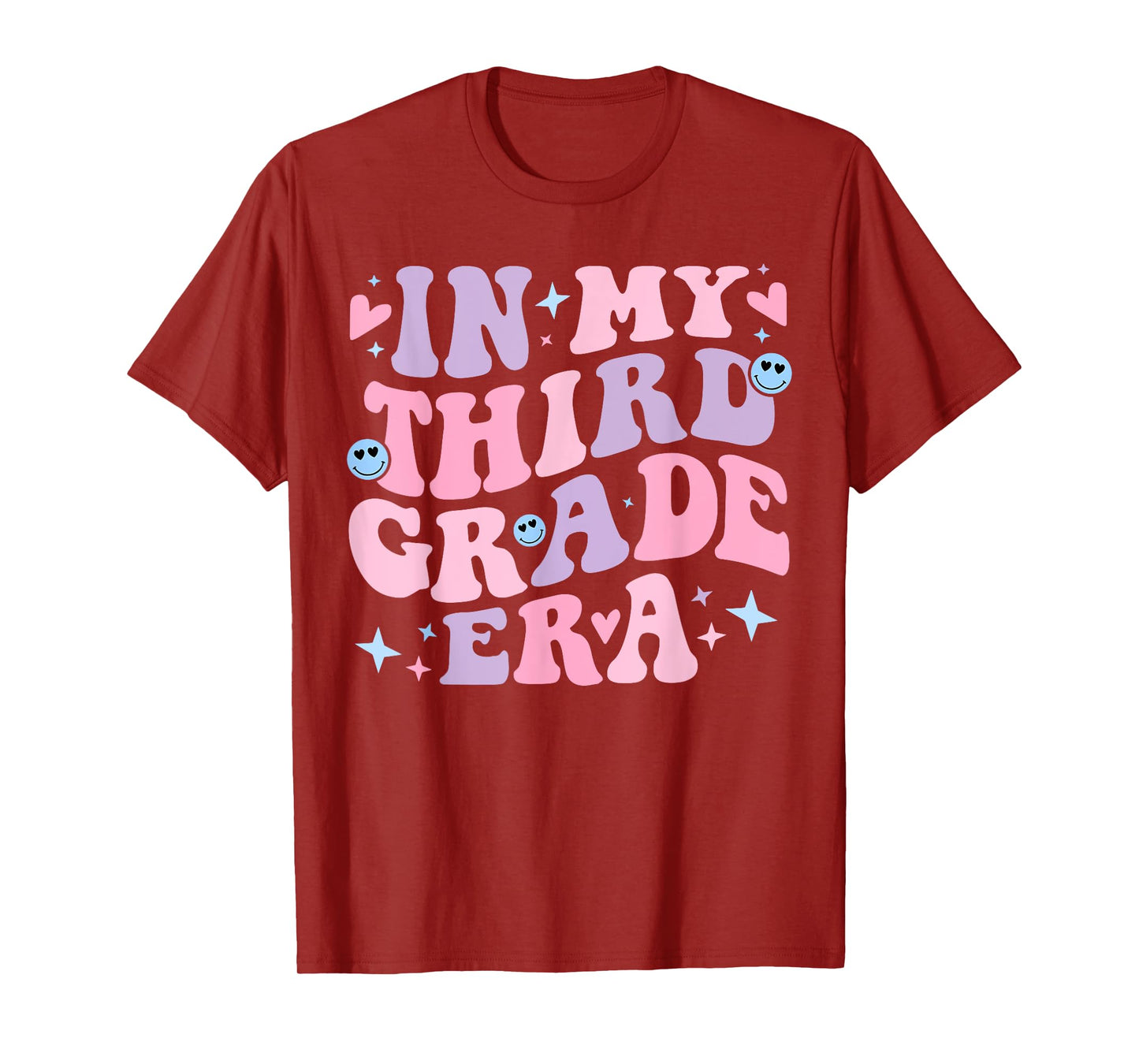In My 3rd Grade Era Back to School in My Third Grade Era T-Shirt