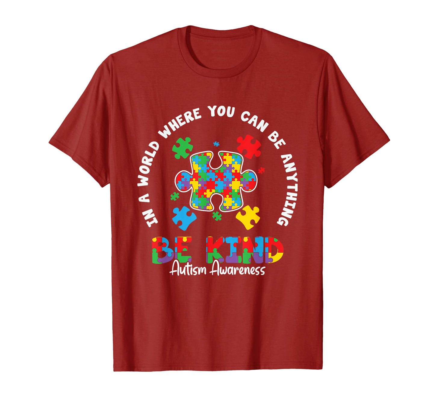 Autism Love Accept Support Autistic Autism Awareness T-Shirt