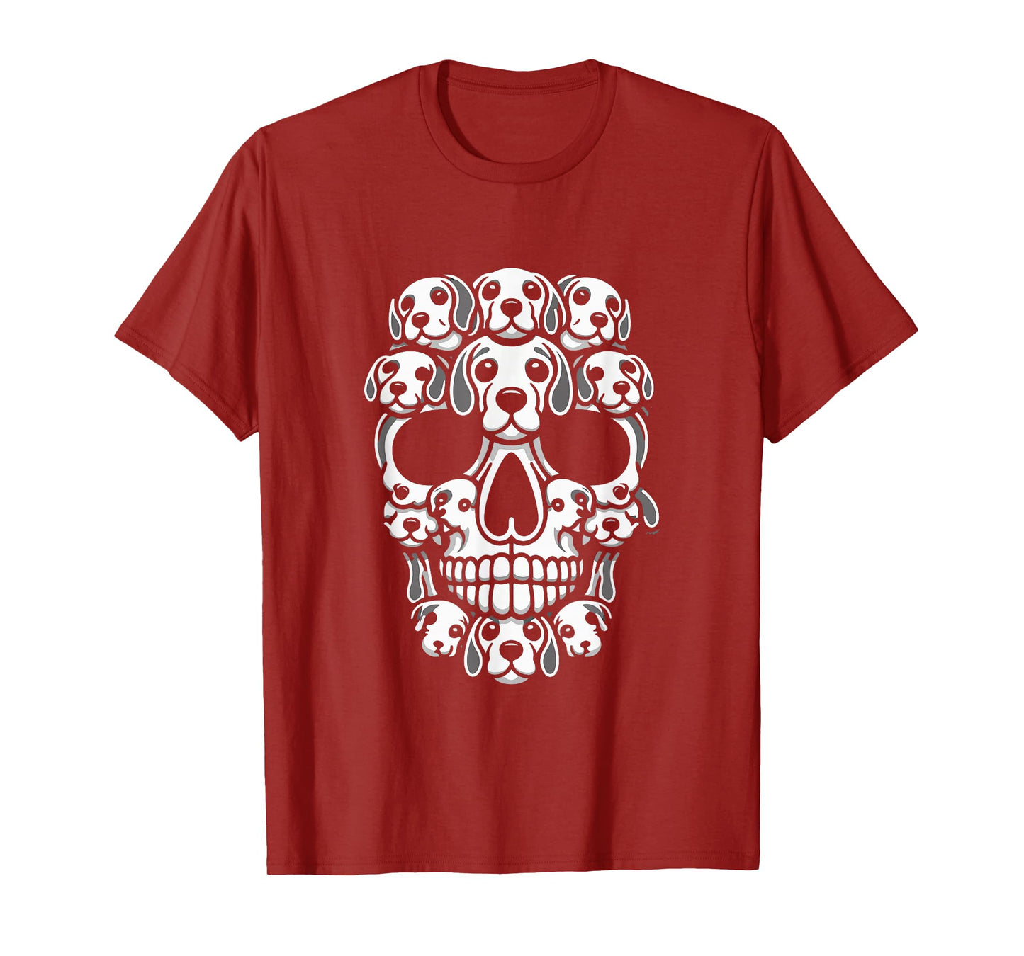Group Beagles As Halloween Skull Costume Dog Owner Lover T-Shirt