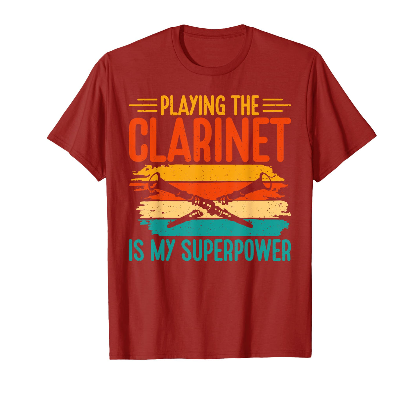 Playing the Clarinet is my Superpower Clarinet T-Shirt