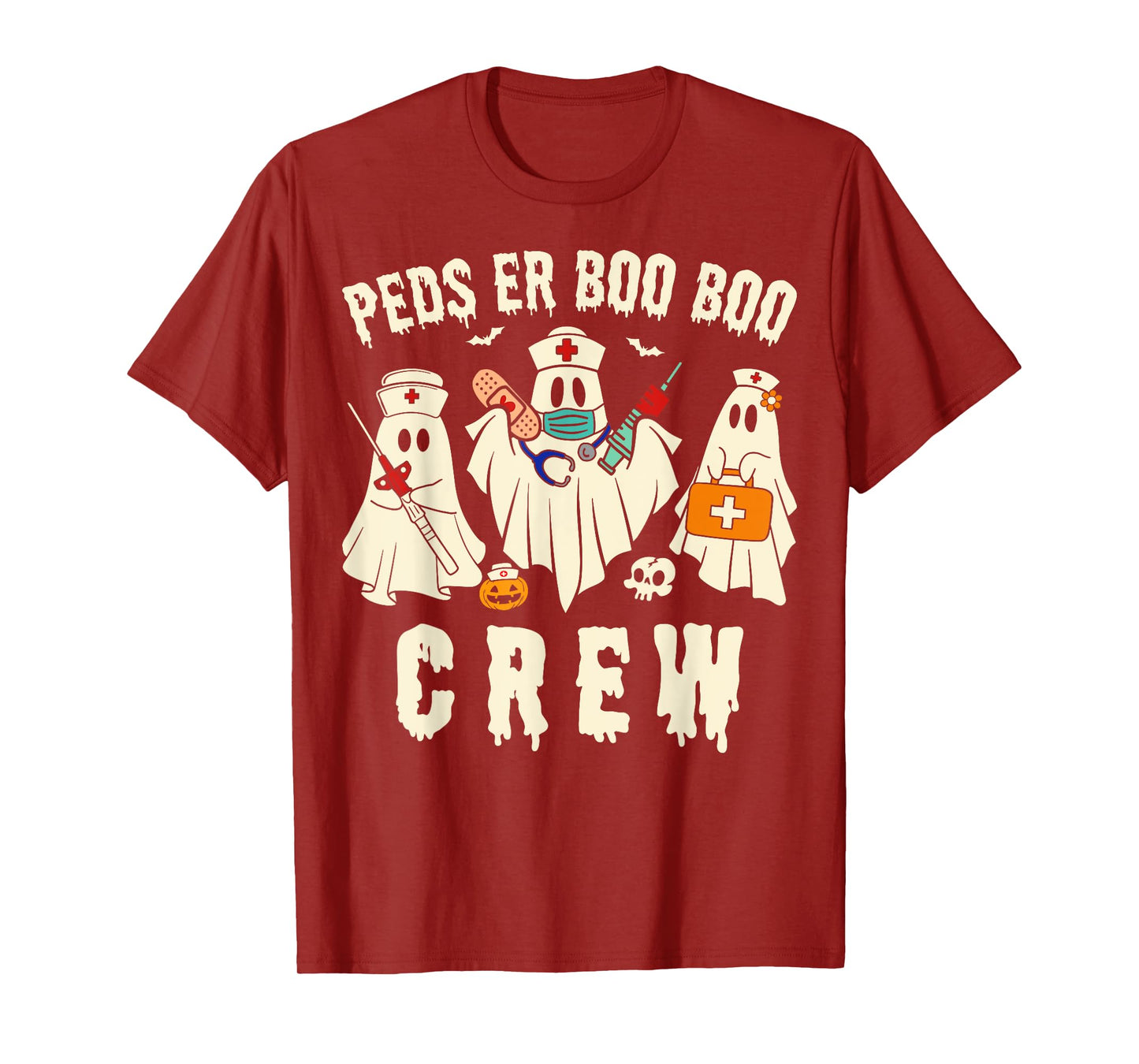 PEDS Emergency Department Halloween RN ER Pediatric ED Nurse T-Shirt