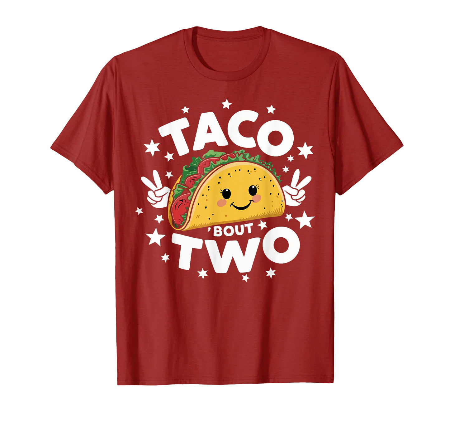 Taco Bout Two Taco Twosday Second Birthday Outfit Girl Boy T-Shirt