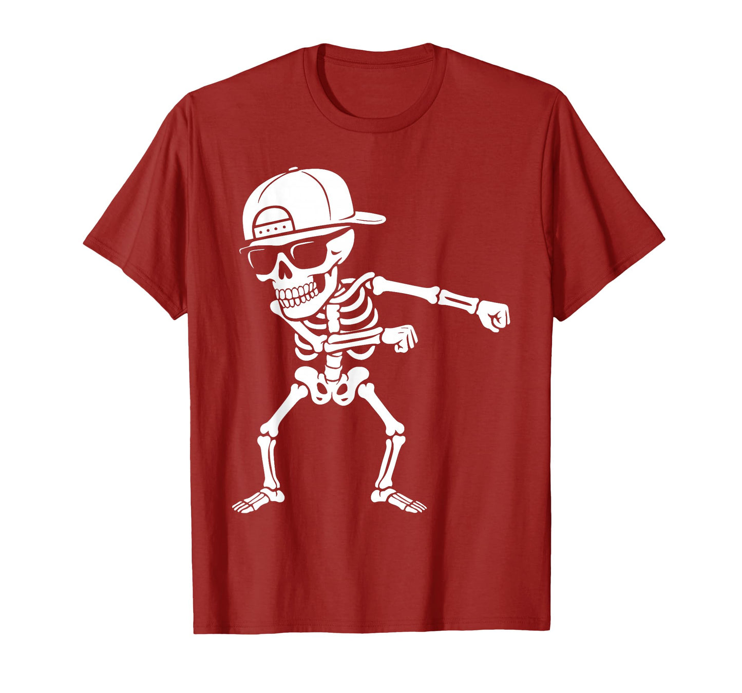 Flossing Skeleton Halloween Costume Rib Cage Floss Dance T-Shirt