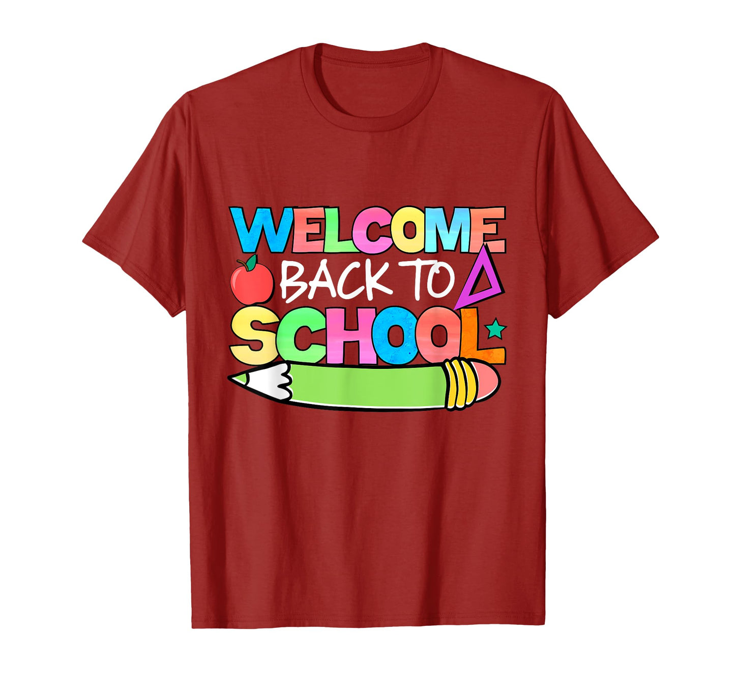 Welcome Back to School Fun First Day of School Vibes T-Shirt