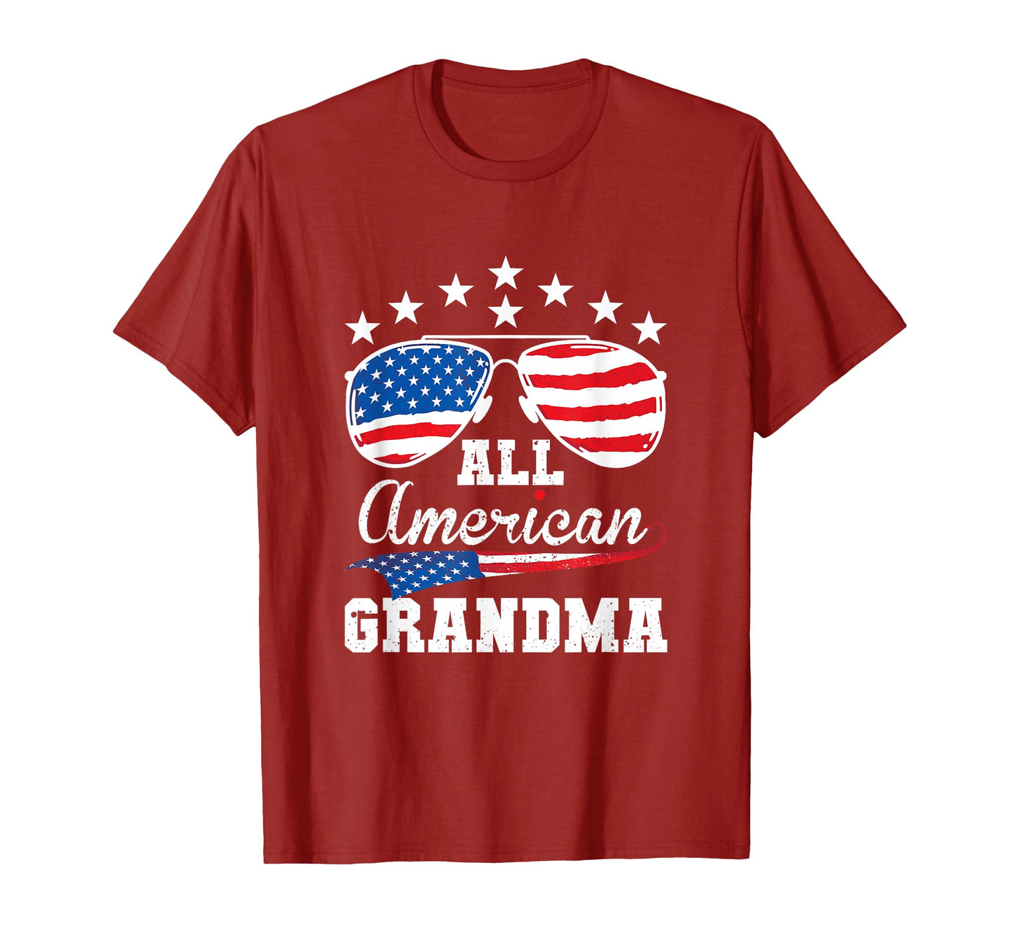 All American Grandma 4th of July Matching Family T-Shirt