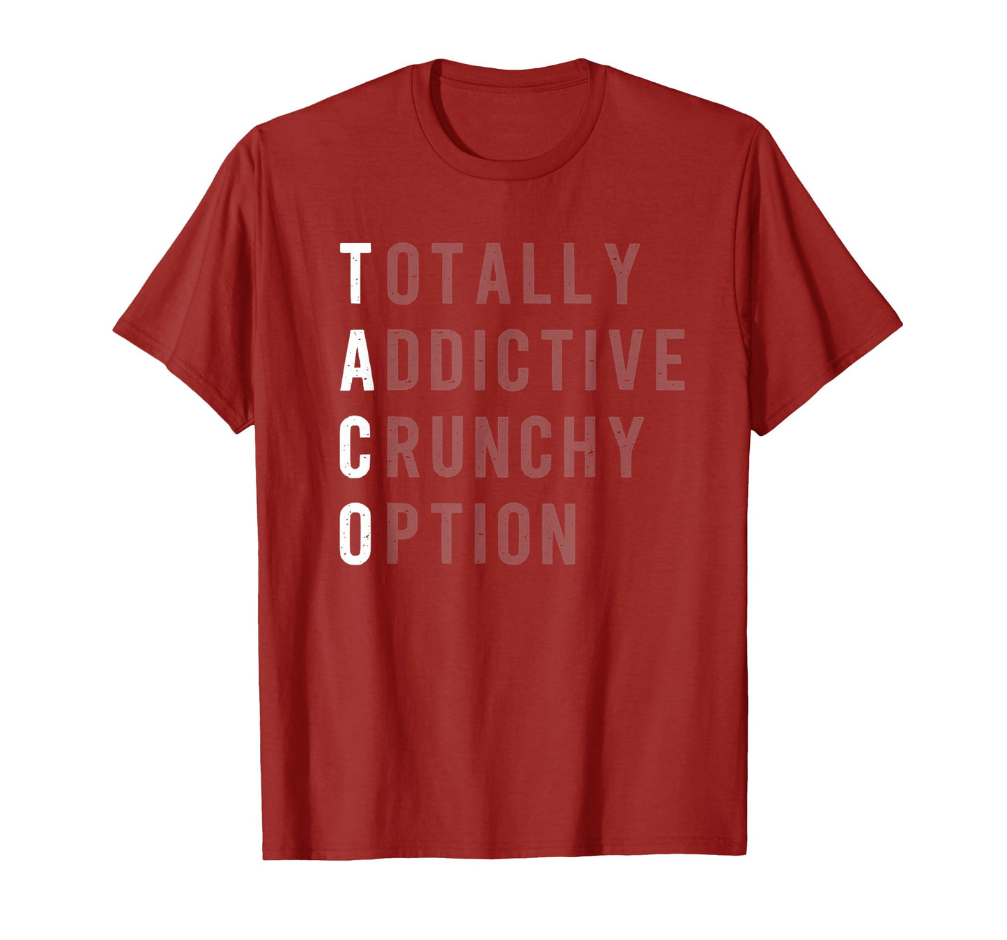 Taco Acronym Funny Halloween T-Shirt