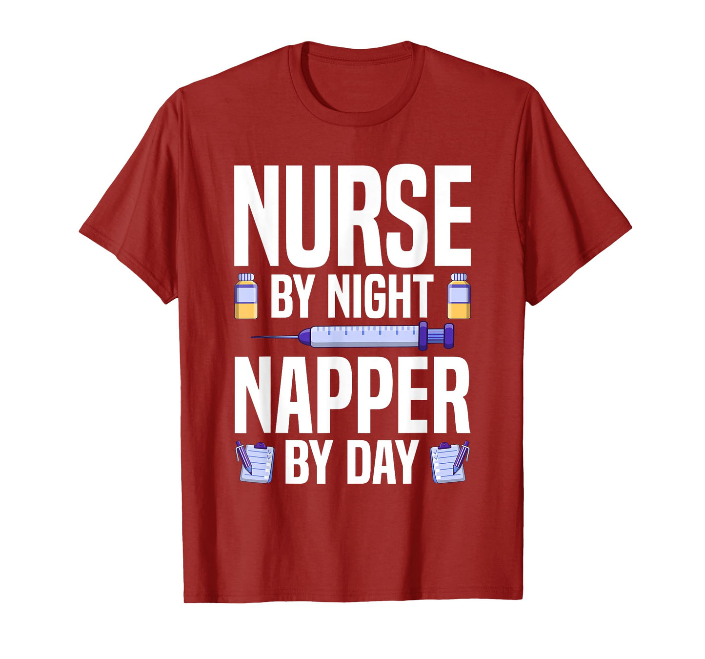 Night Shift Nurse by Night Funny Nursing T-Shirt