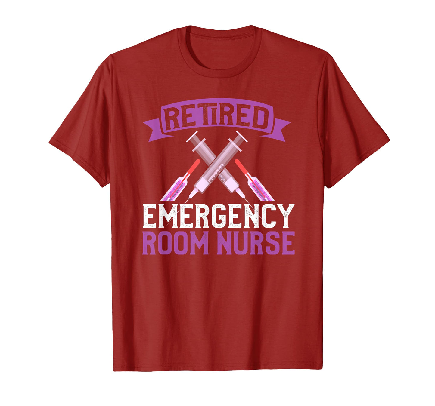 Retired ER Nurse Shirt Emergency Room Nurse Retirement T-Shirt