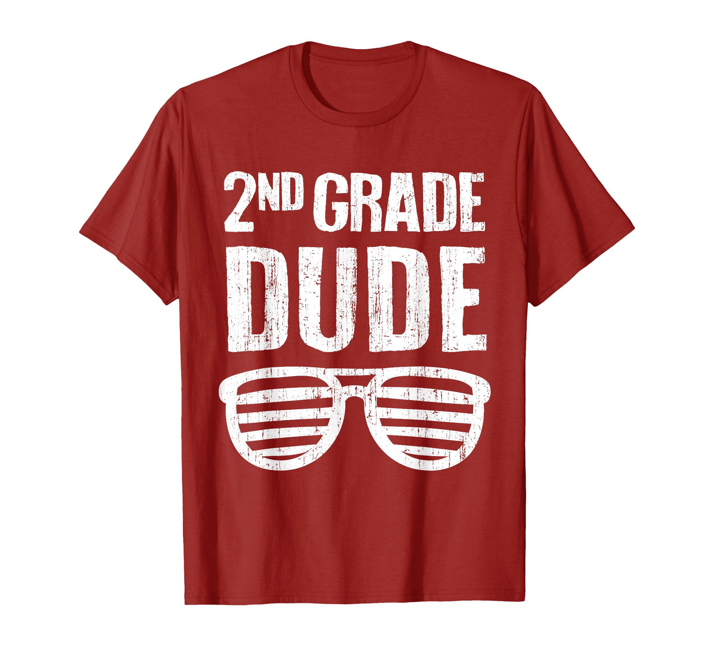 2nd Grade Dude Funny First Day Of School Second Grade Boys T-Shirt