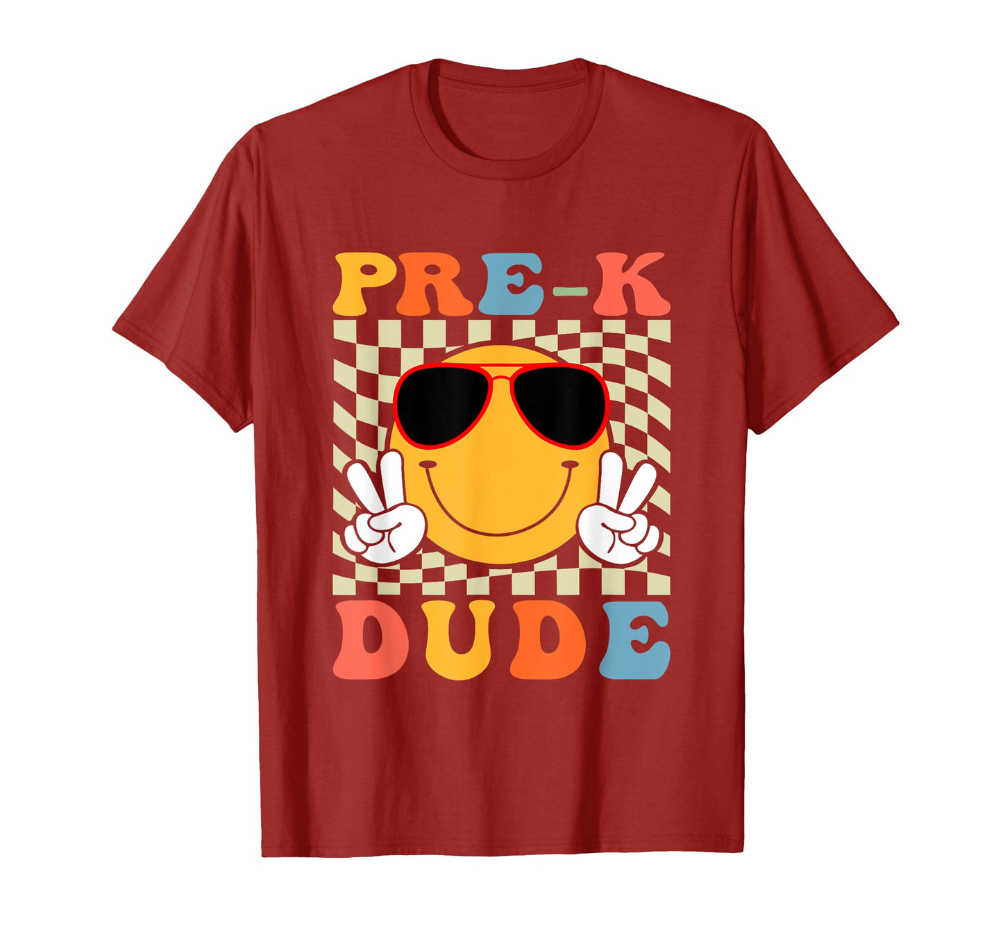 1st Day First Day of Pre-k Dude Back To School Pre-k Boys T-Shirt