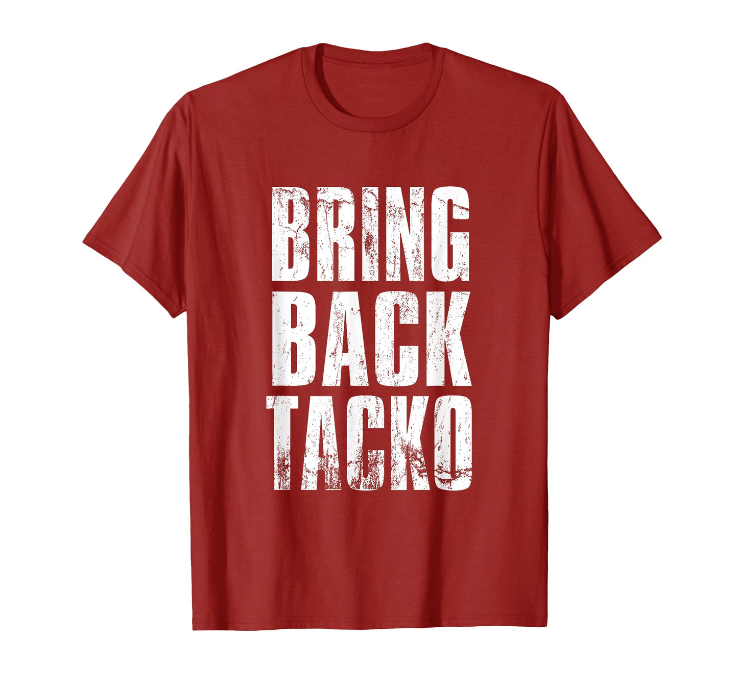Bring Back Tacko Distressed Boston Basketball Funny T-Shirt
