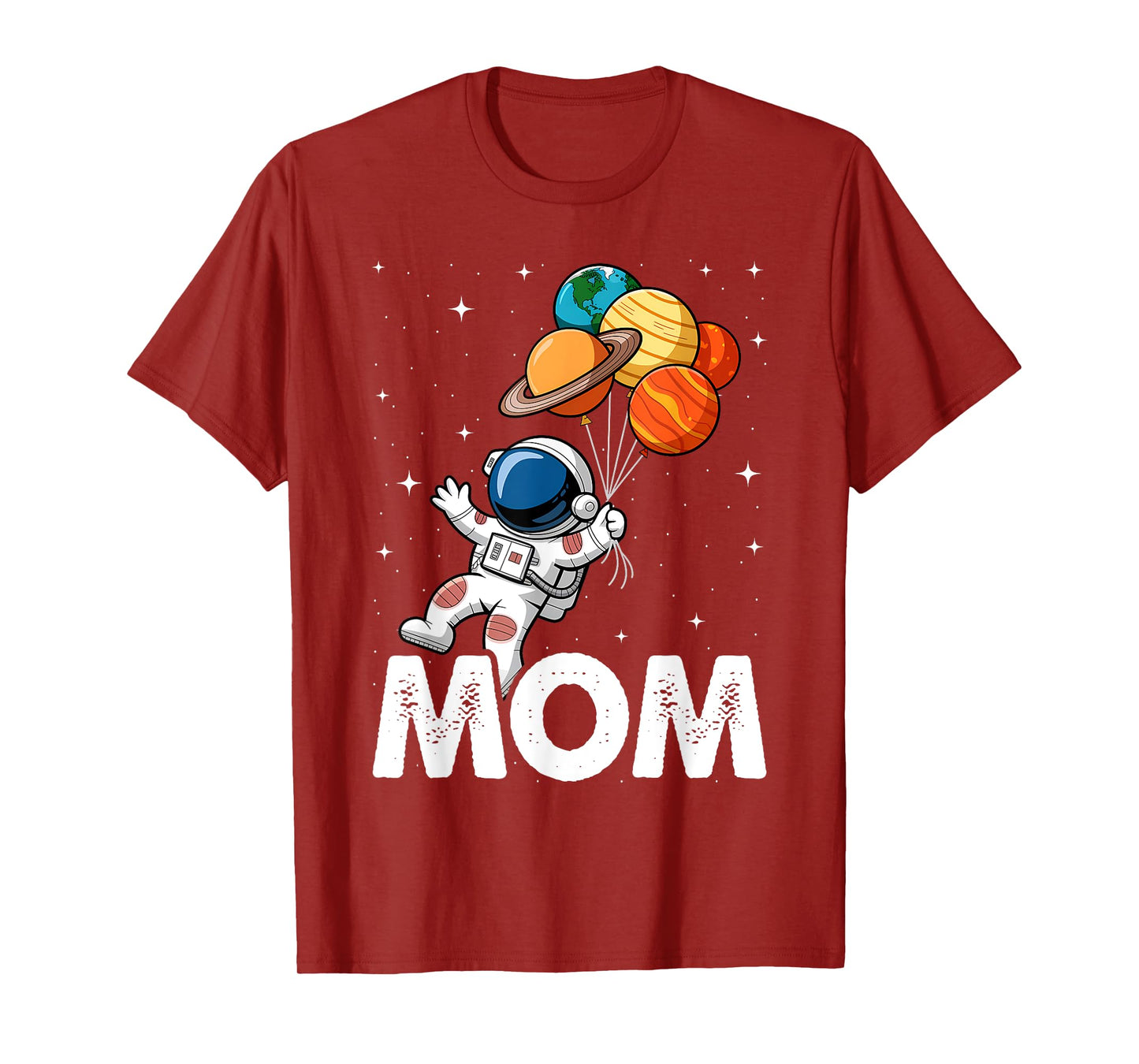 Mom Space Theme T-Shirt