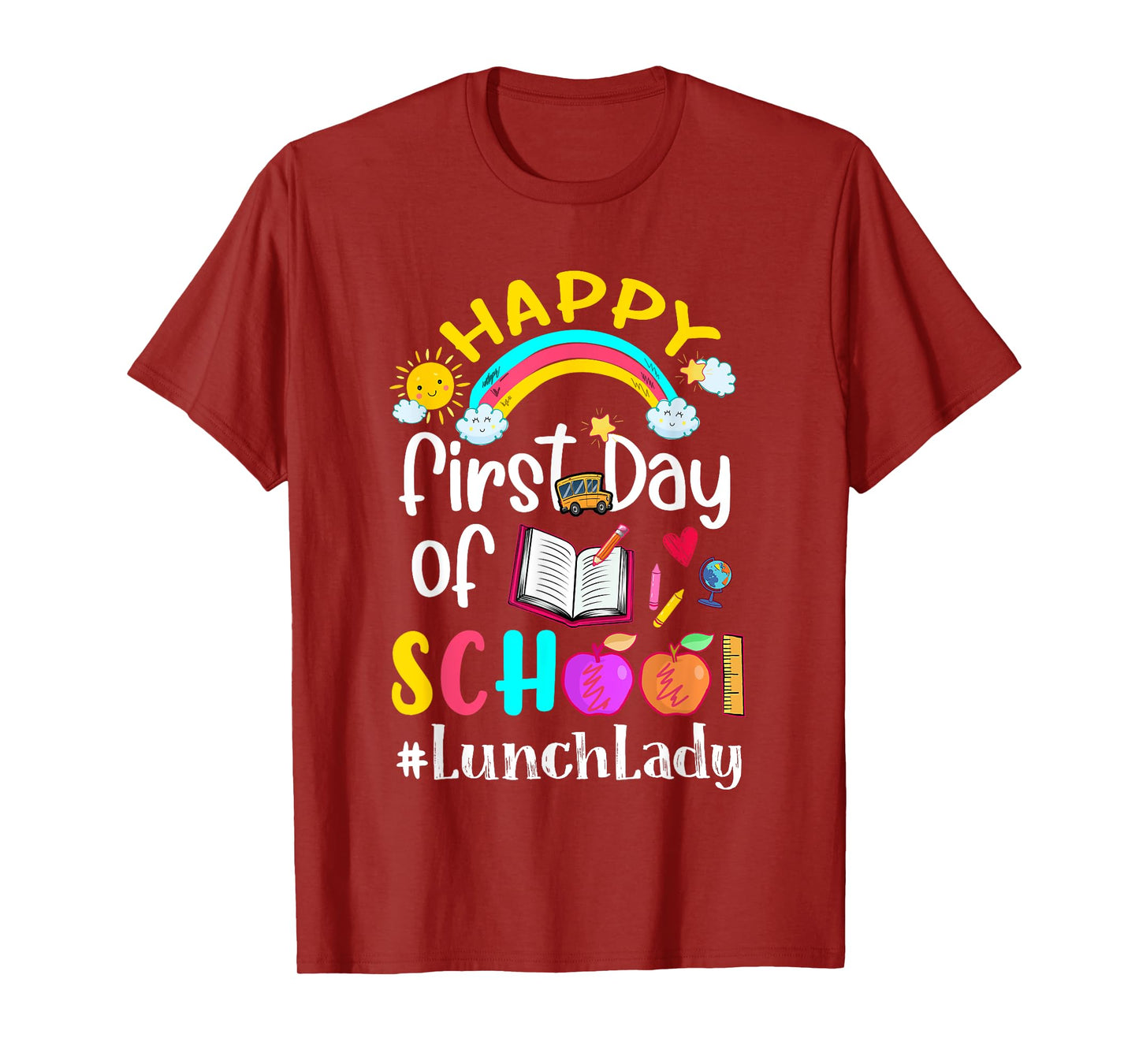 First Day Of School Team Lunch Lady Squad Back To School T-Shirt