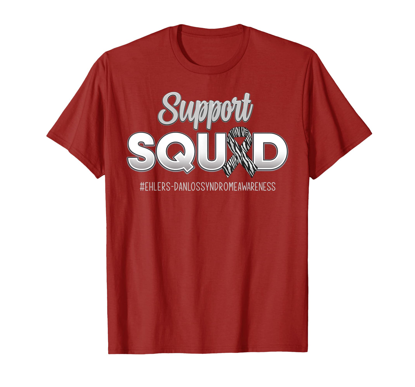 Support Squad Ehlers-Danlos Syndrome EDS Awareness Men Women T-Shirt