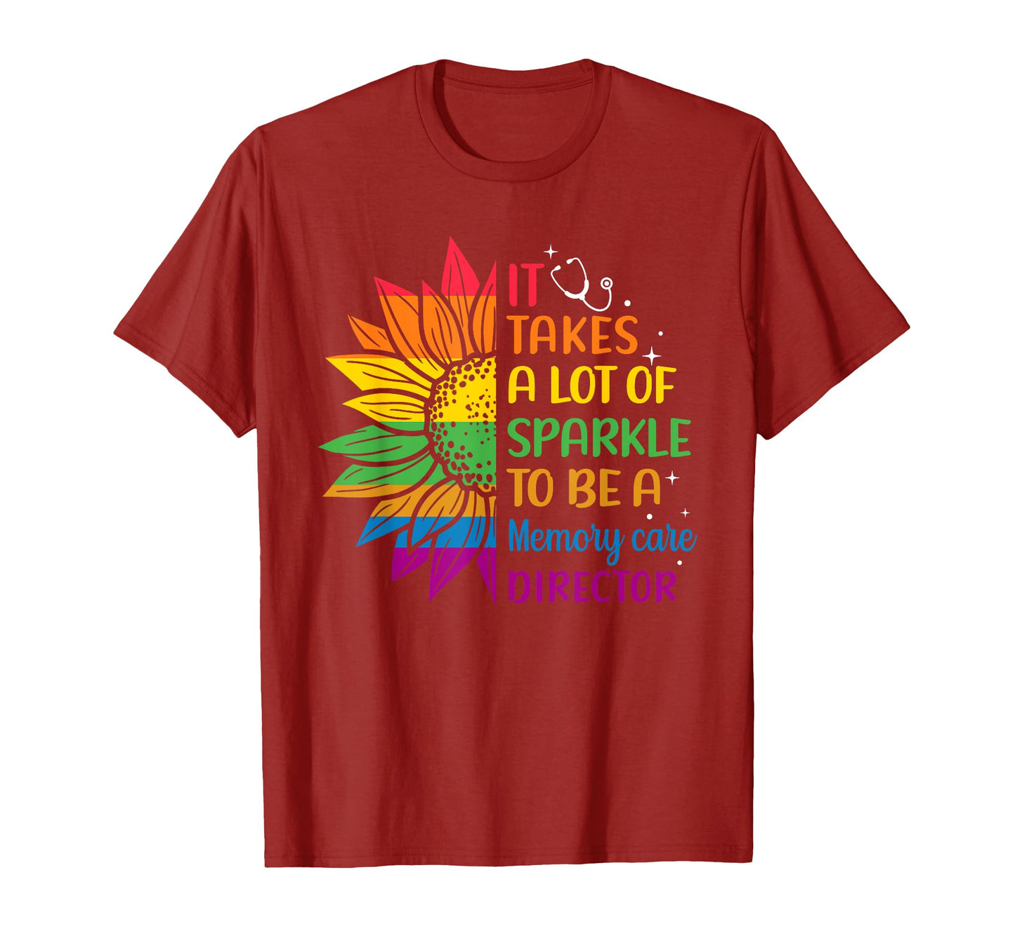 Memory Care Director Senior Nurse Worker T-Shirt