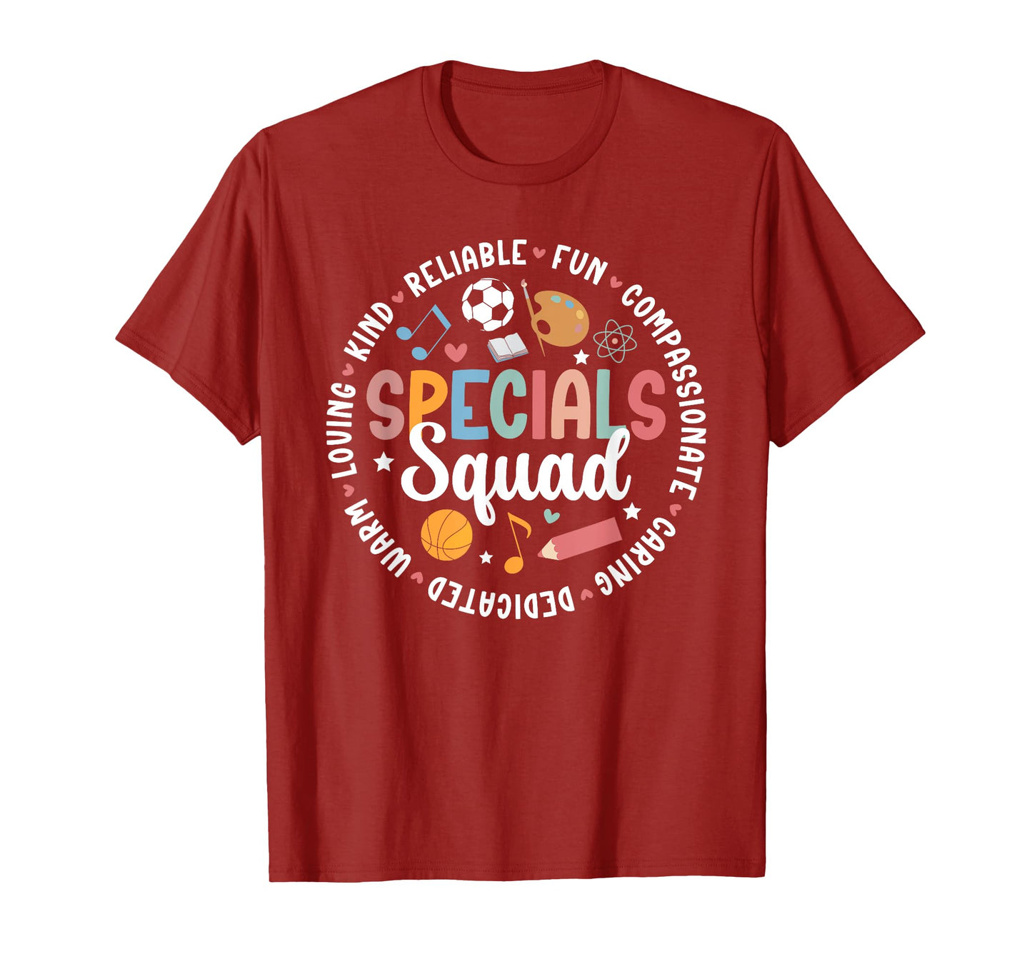Specials Squad Appreciation Specials Team Specials Teacher T-Shirt